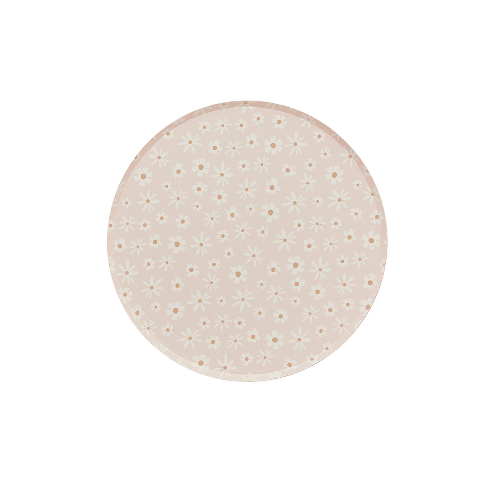 Daisy Paper Plates - Pack of 8