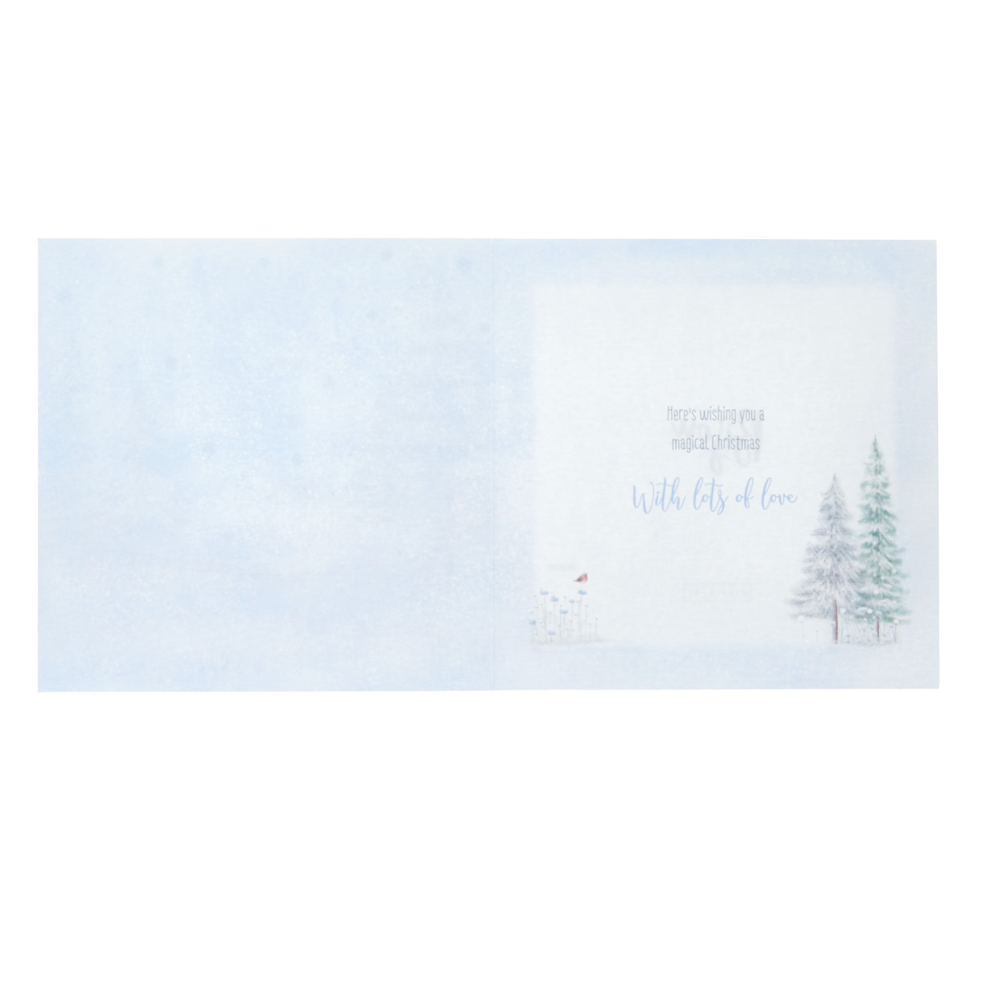 Friend Unicorn Foiletti Christmas Card