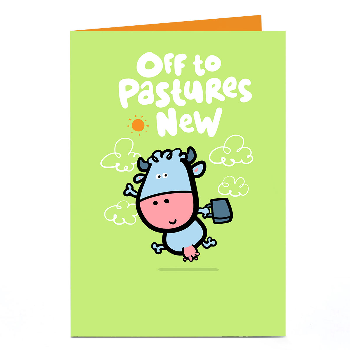 Personalised Fruitloops Card - Pastures New