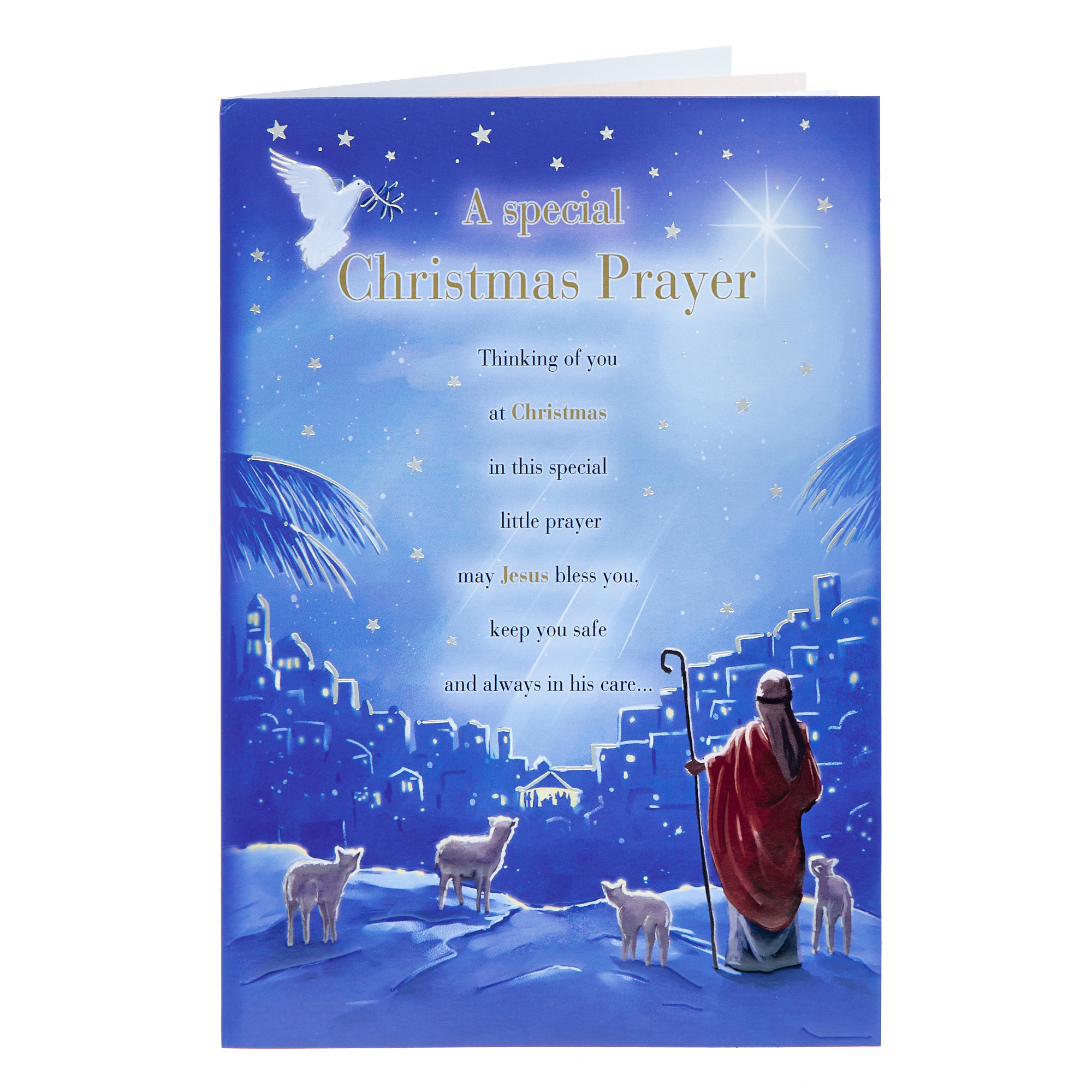 A Special Prayer Religious Christmas Card