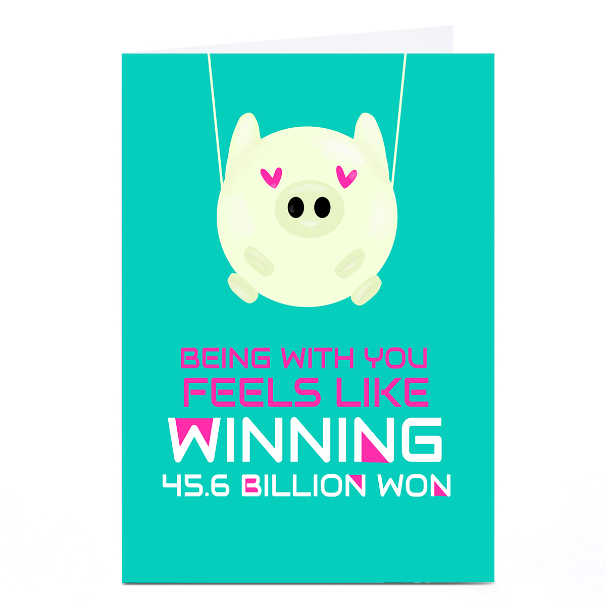 Personalised Card - Being With You 45.6 Billion Won