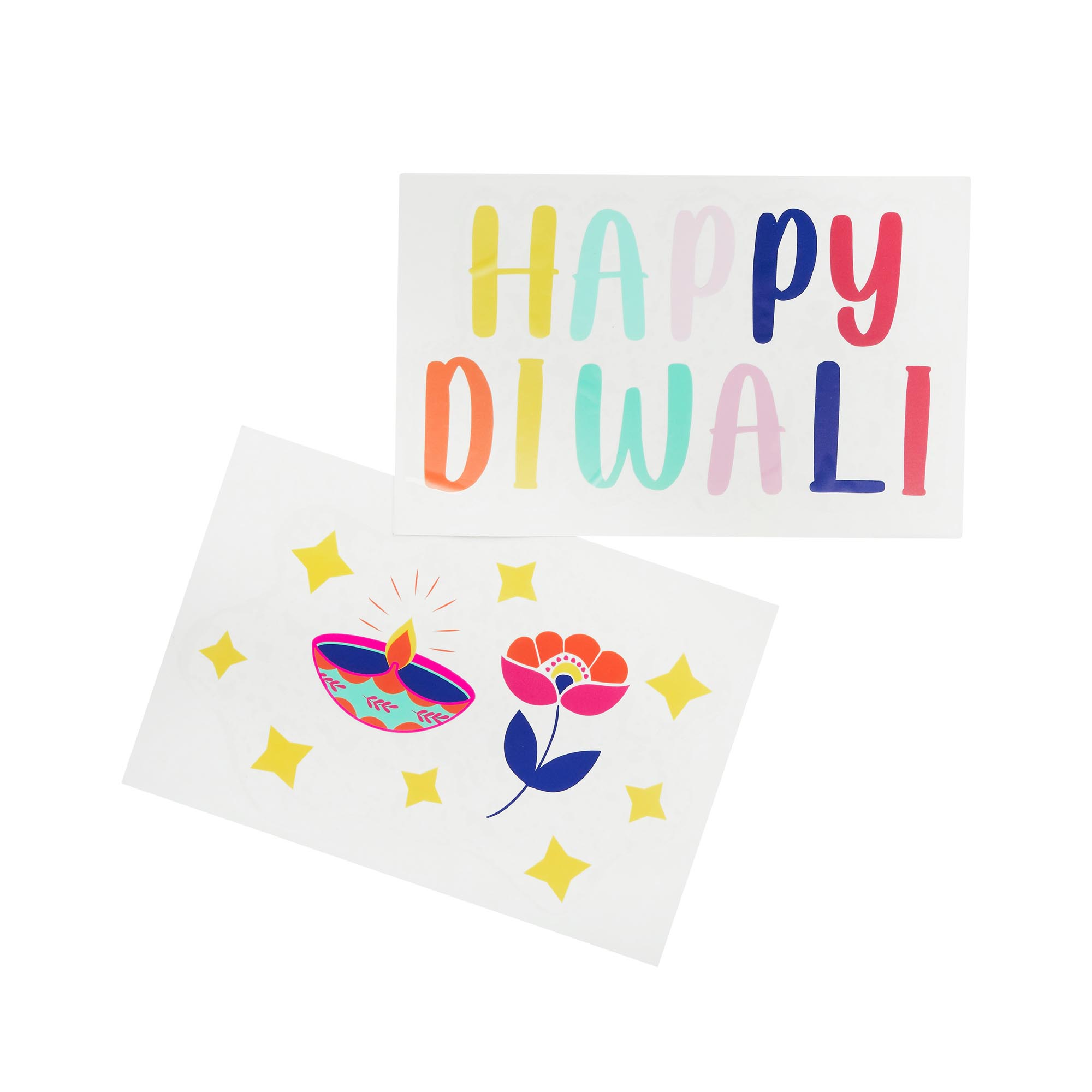 Diwali Window Clings - Pack of 2