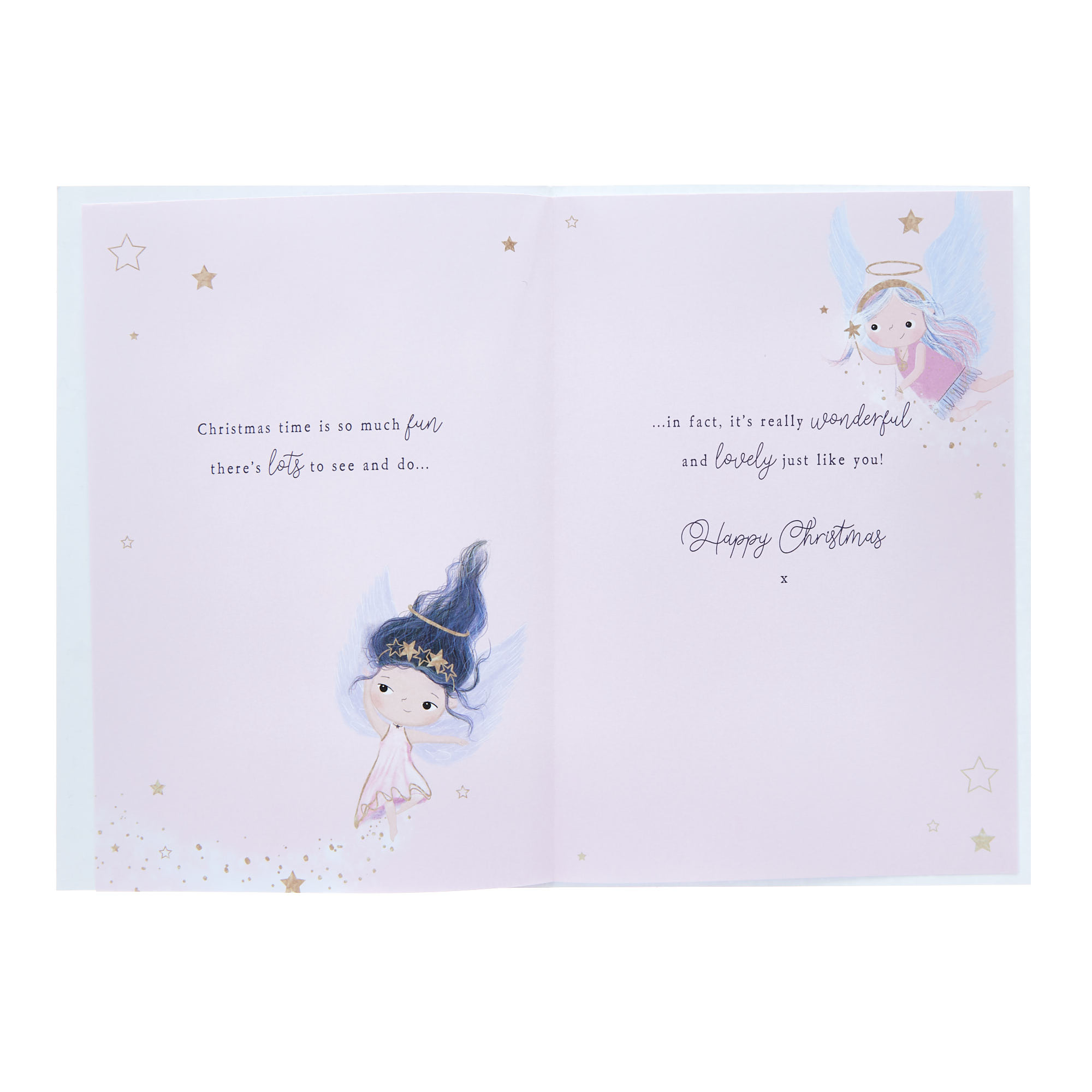 Sister Make A Wish Christmas Card