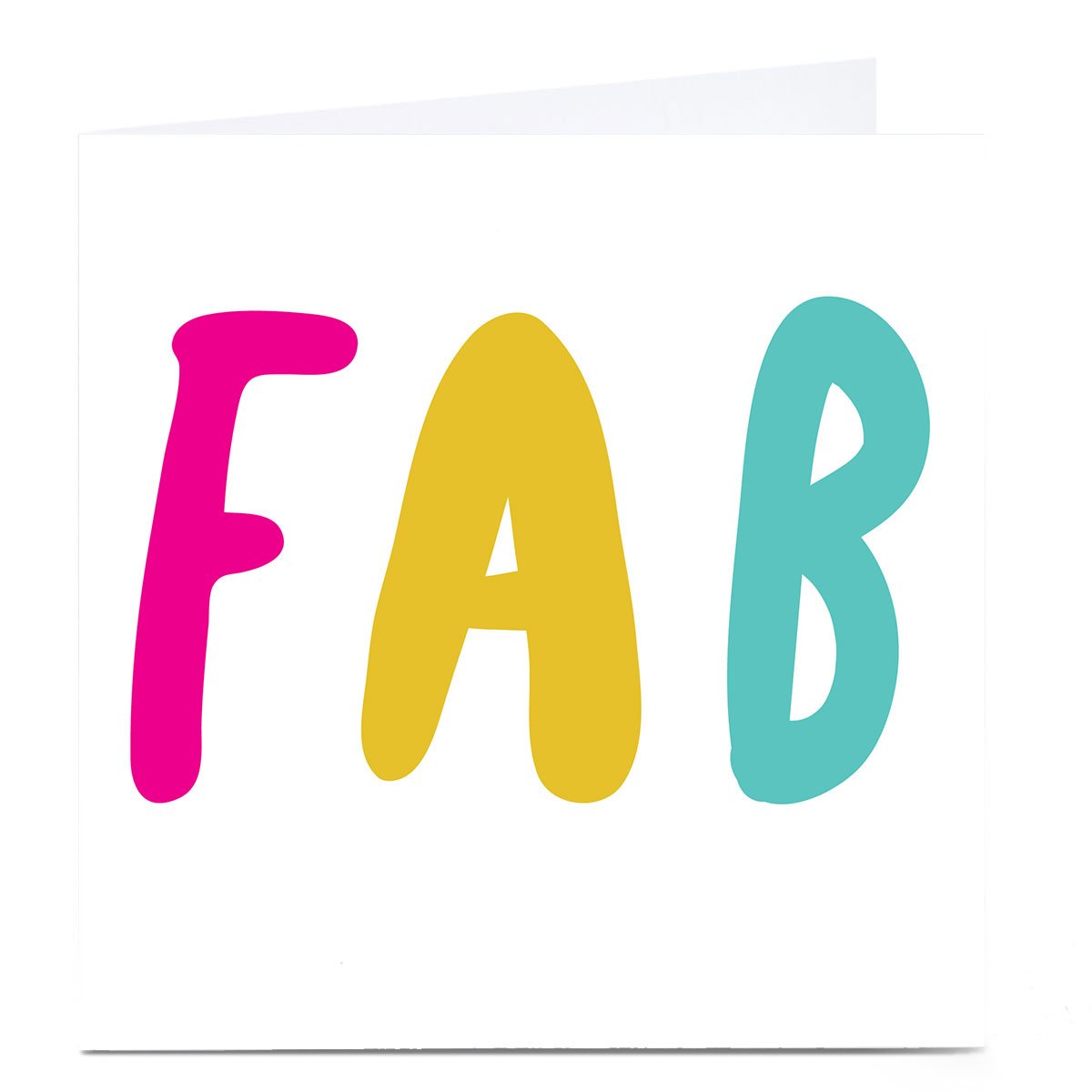 Personalised Hello Munki Card - Fab 