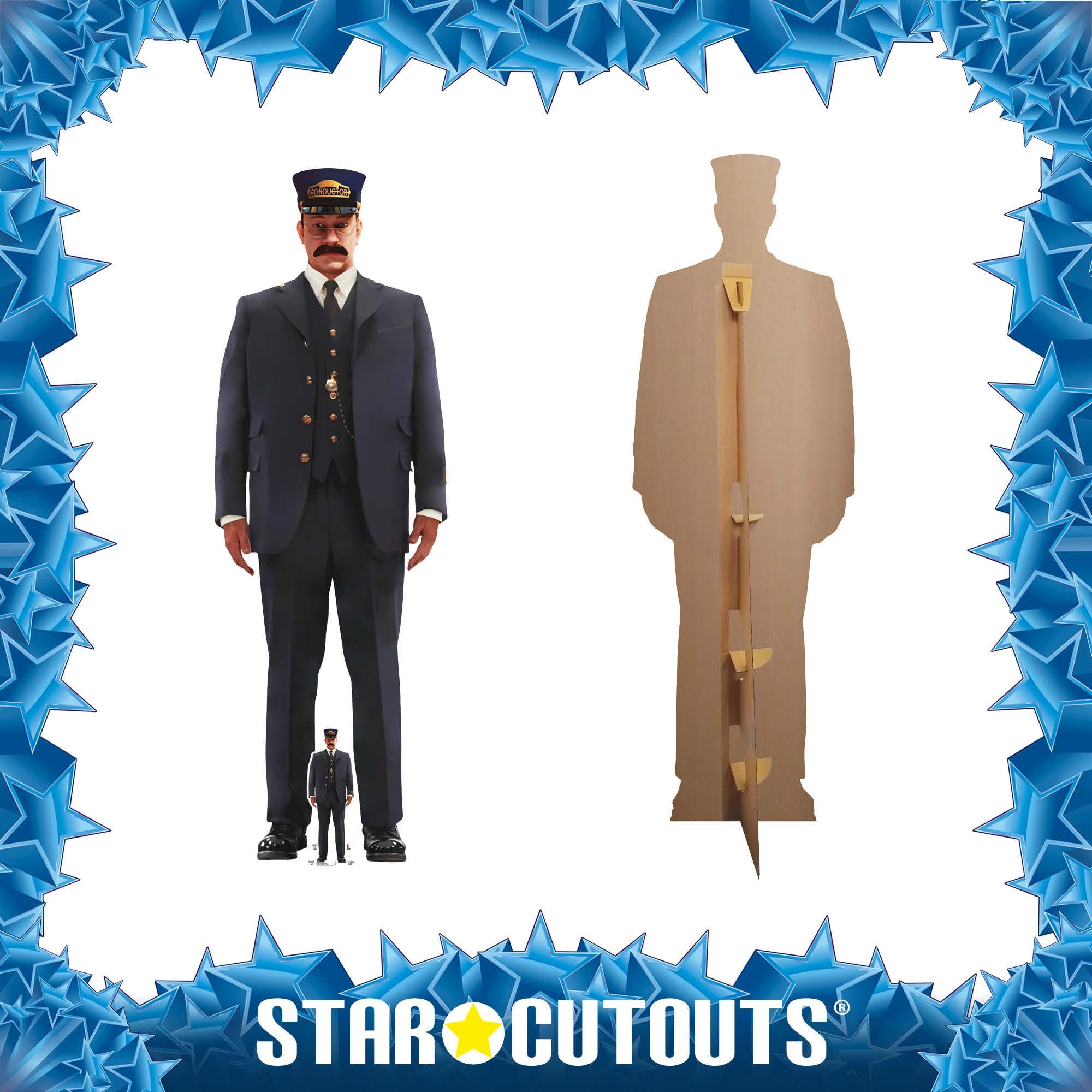 The Conductor Polar Express Cardboard Cutout 
