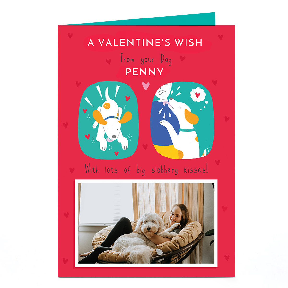 Photo Valentine's Day Card - From Your Dog