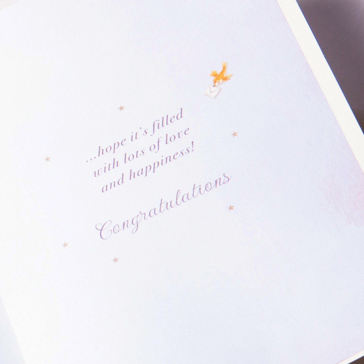 Christening Card - A Special Wish For Your Baby Boy