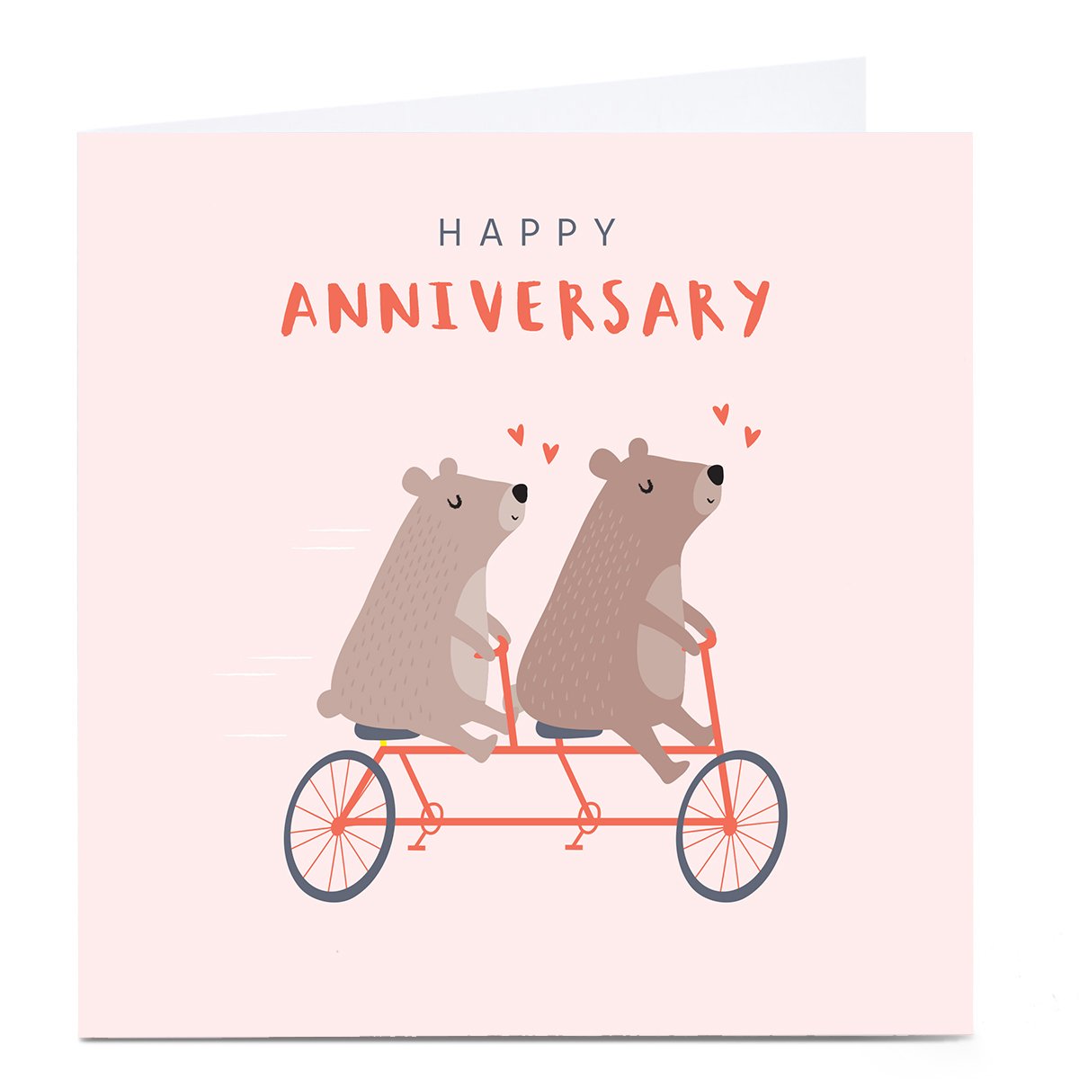 Personalised Klara Hawkins Card - Anniversary Mice