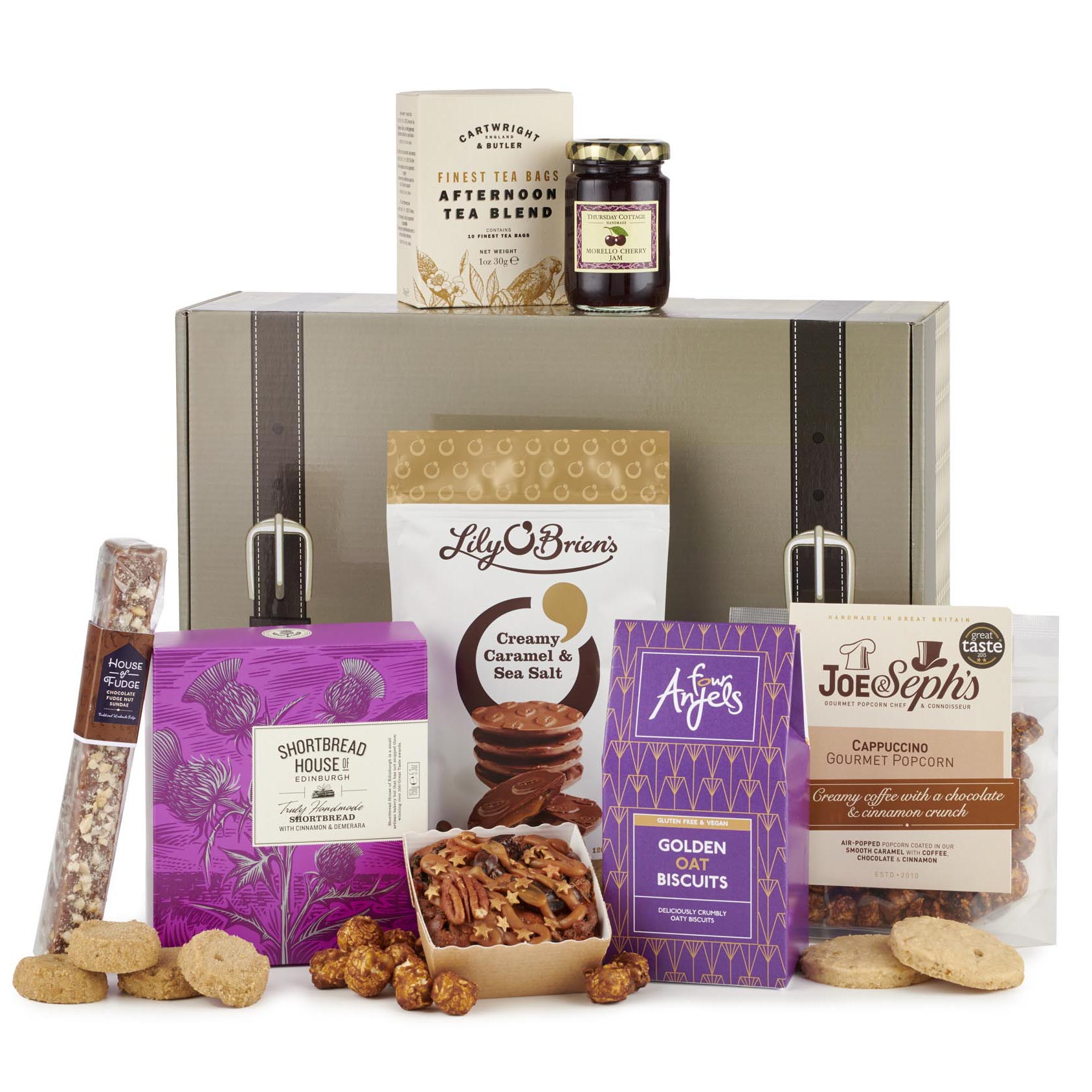 The Tea & Treats Gift Box Hamper