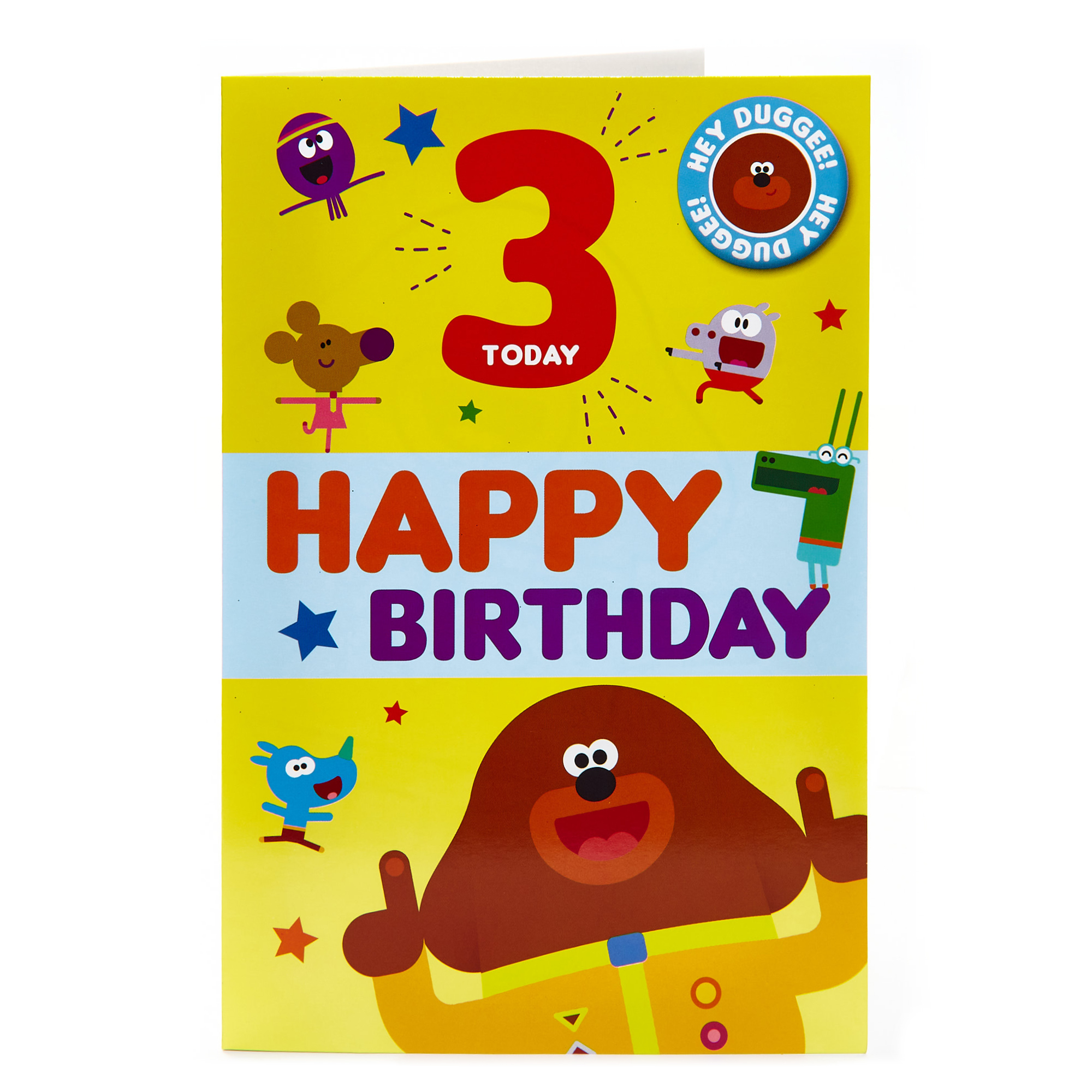 Hey Duggee 3rd Birthday Card