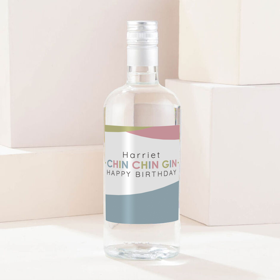 Personalised Birthday Gin - Chin Chin Gin