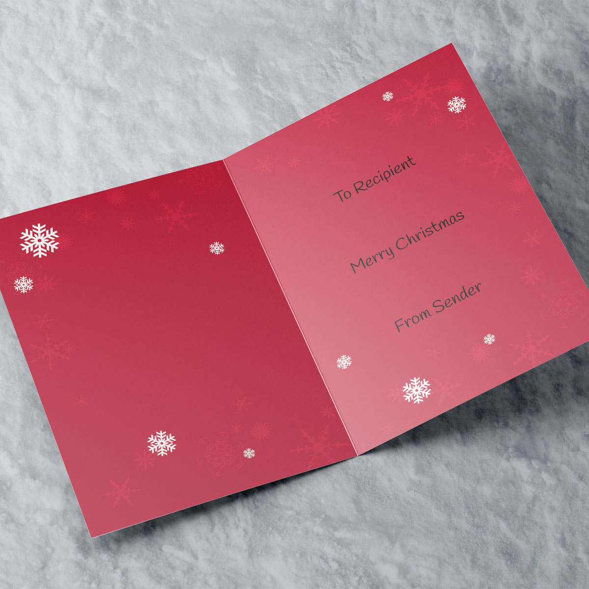 Personalised Christmas Card - Special Like Both Of You