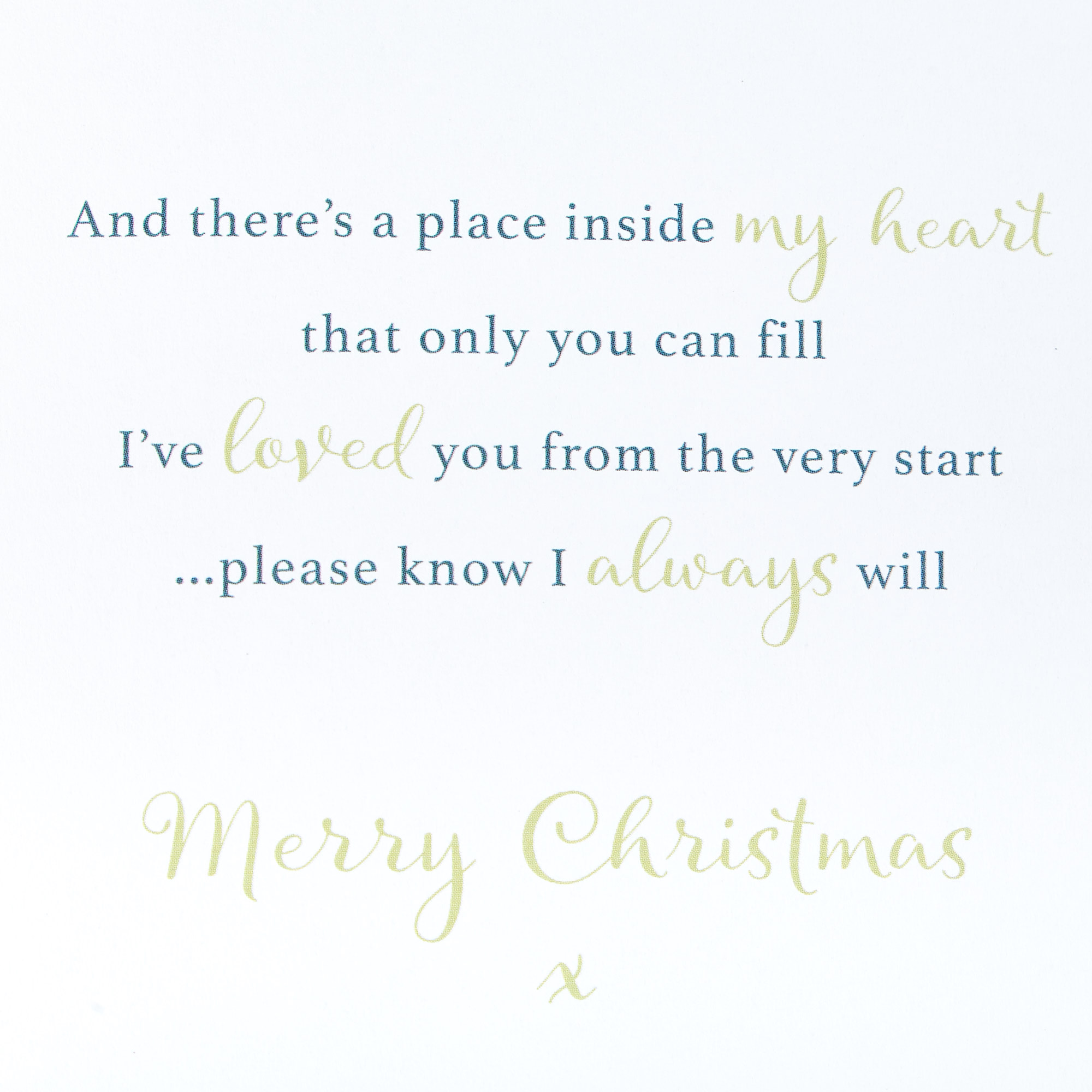 Christmas Card - With Love To Someone Special Penguins 