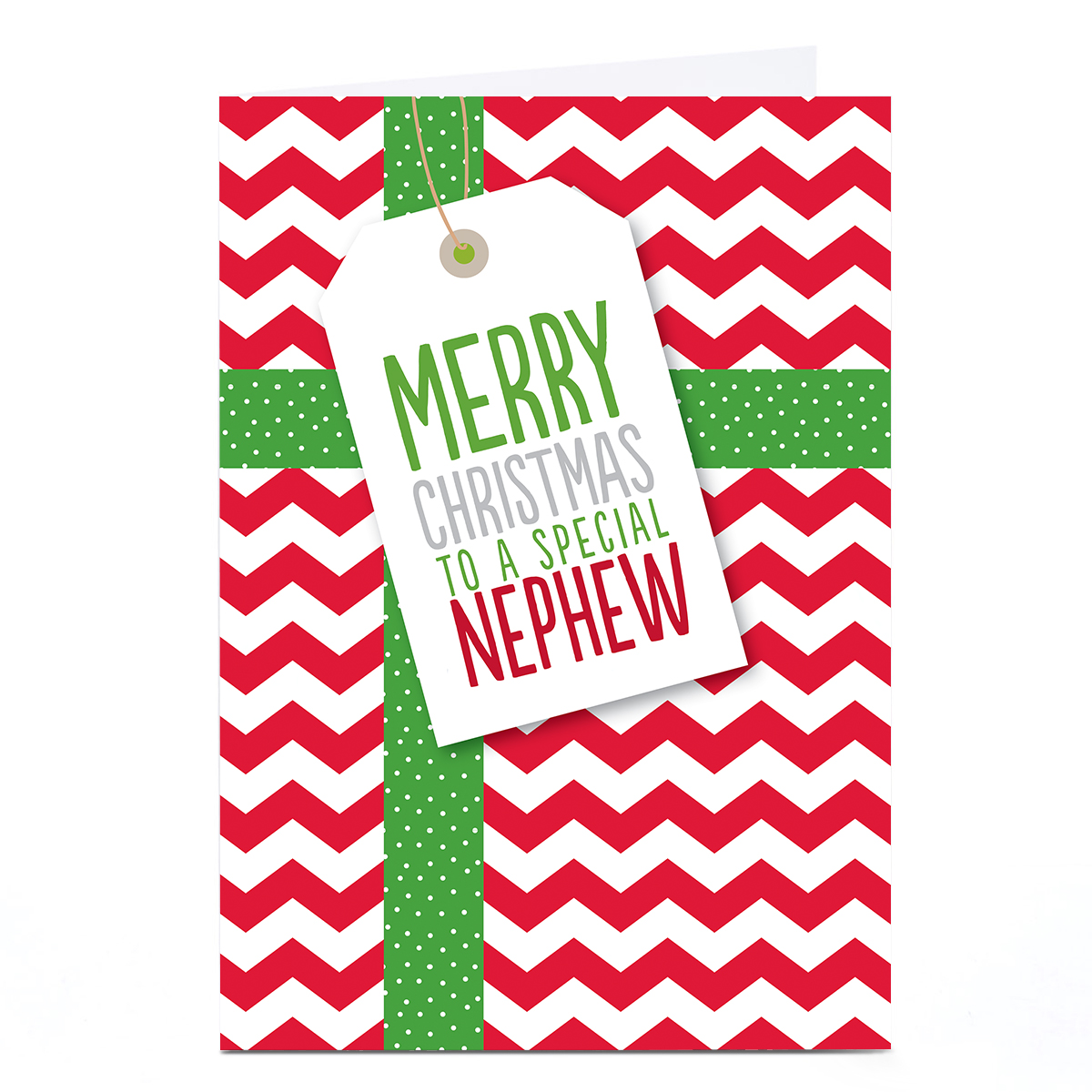 Personalised Christmas Card - Special Nephew