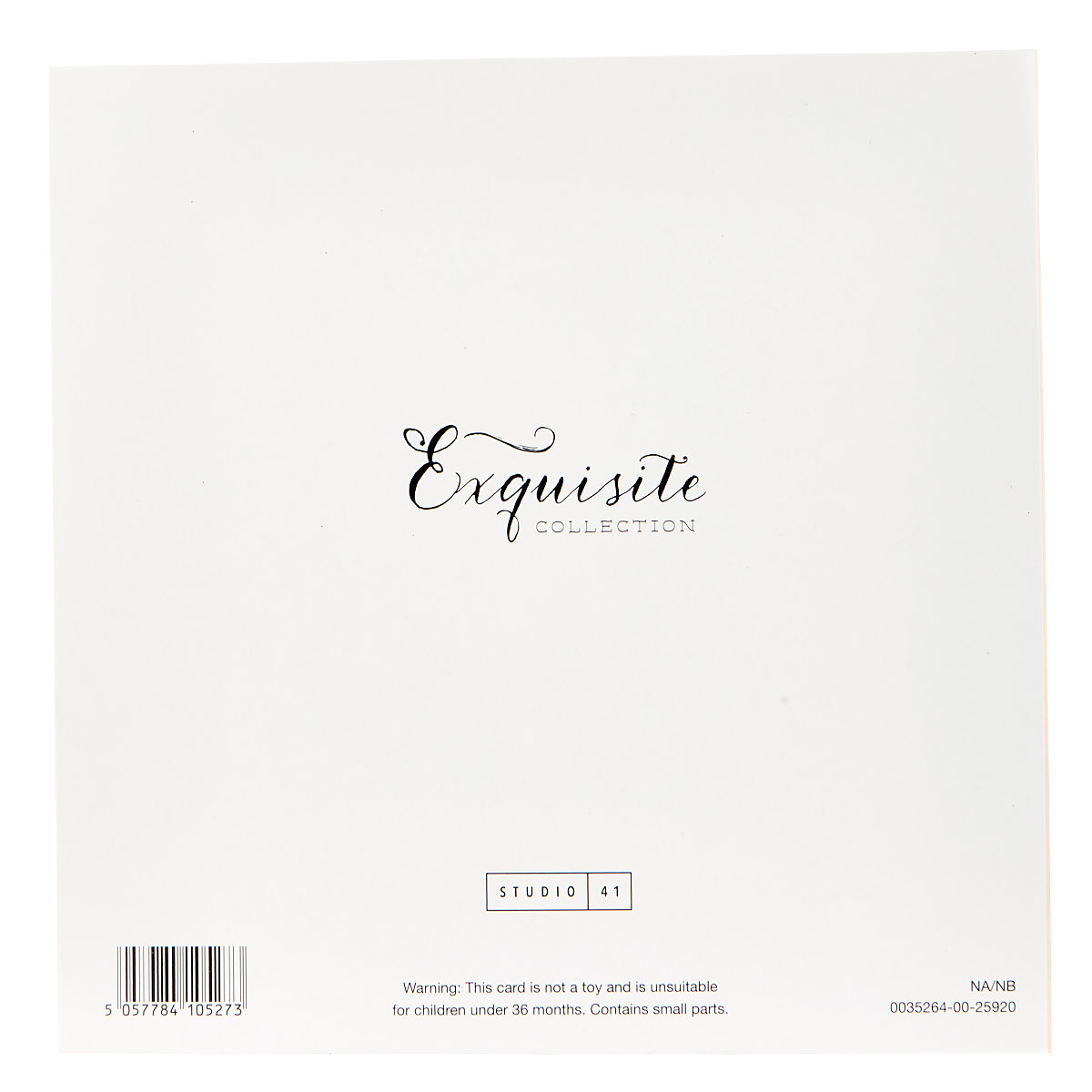 Exquisite Collection 30th Birthday Card - Any Female Recipient (Stickers Included)