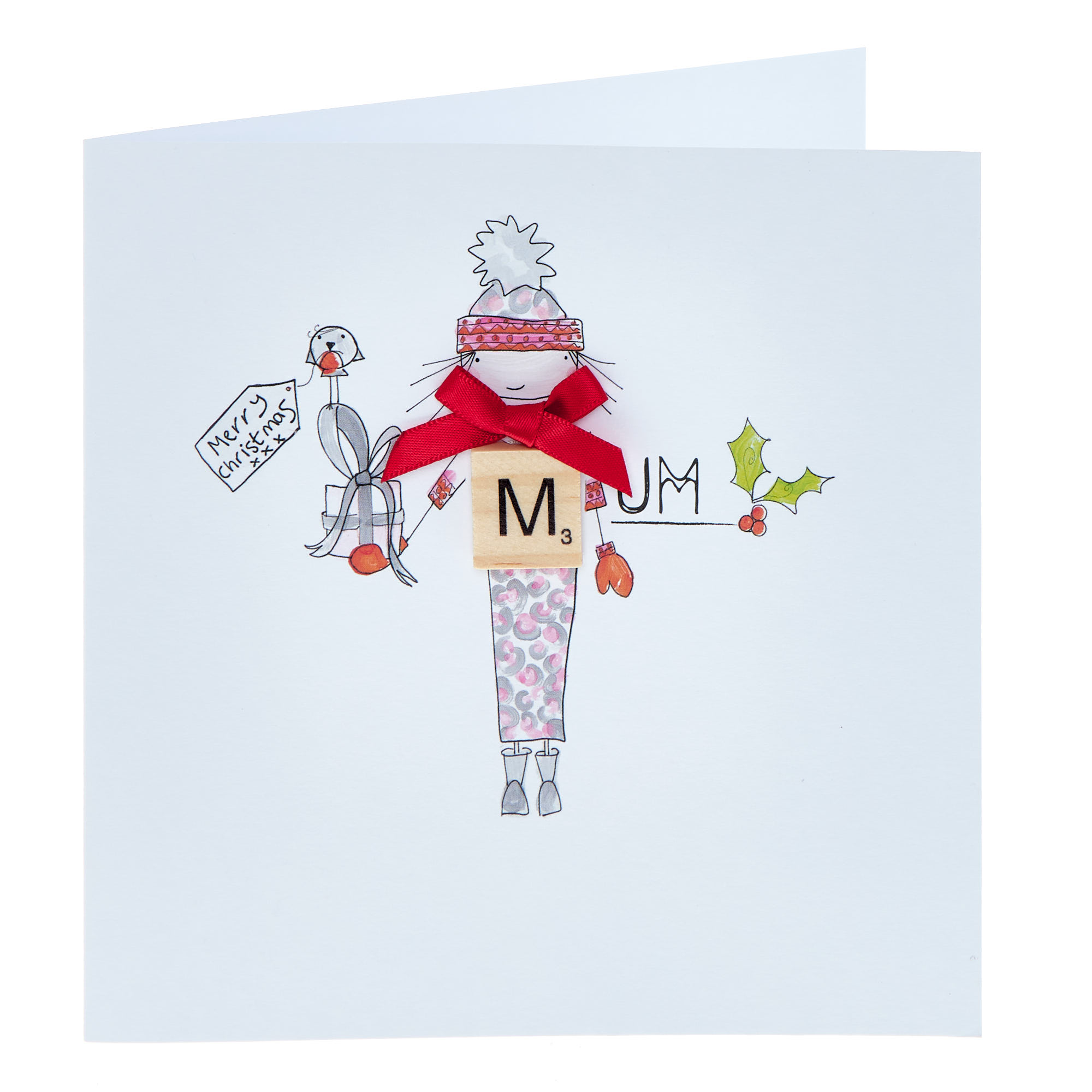 Bexy Boo Mum Christmas Card