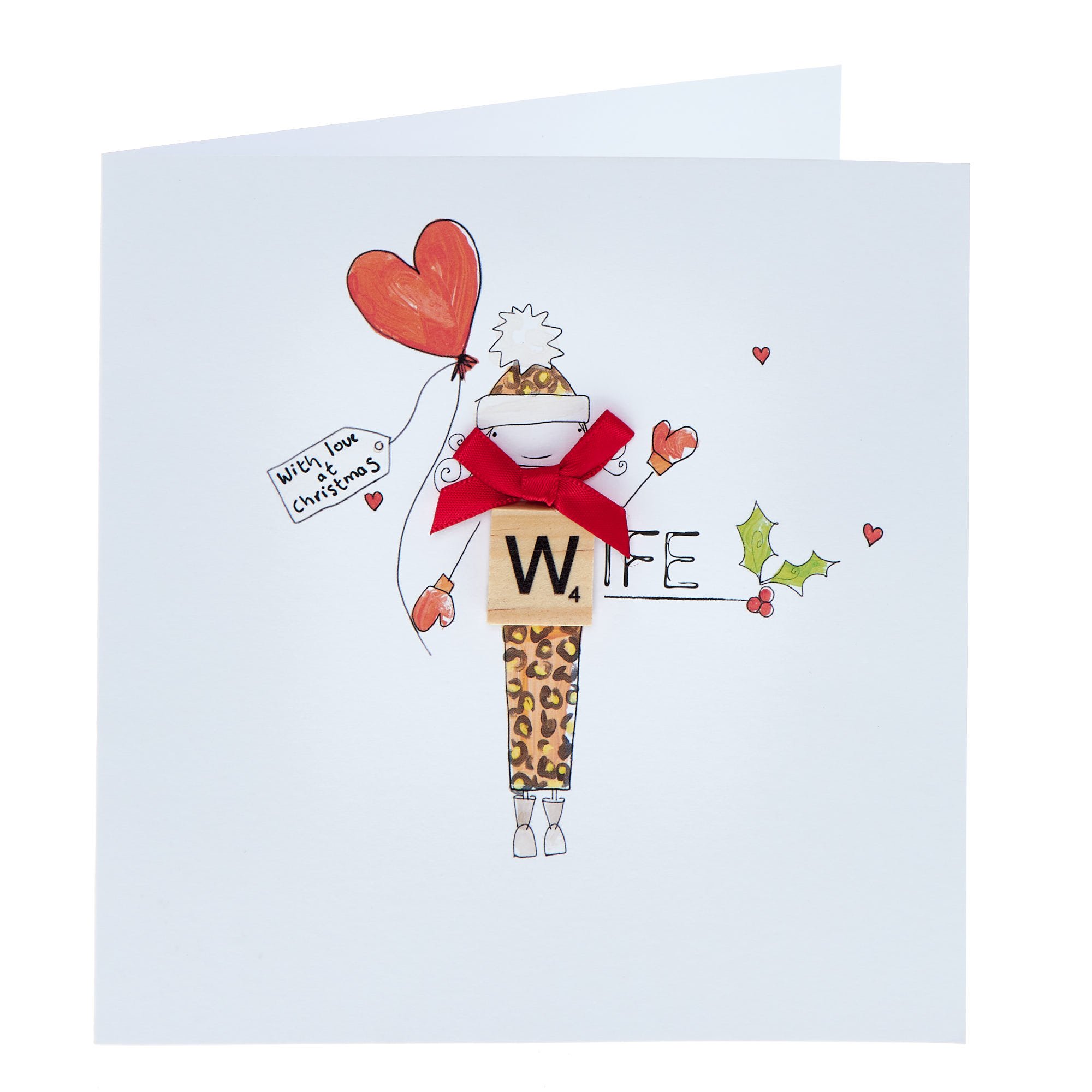 Bexy Boo Wife Christmas Card