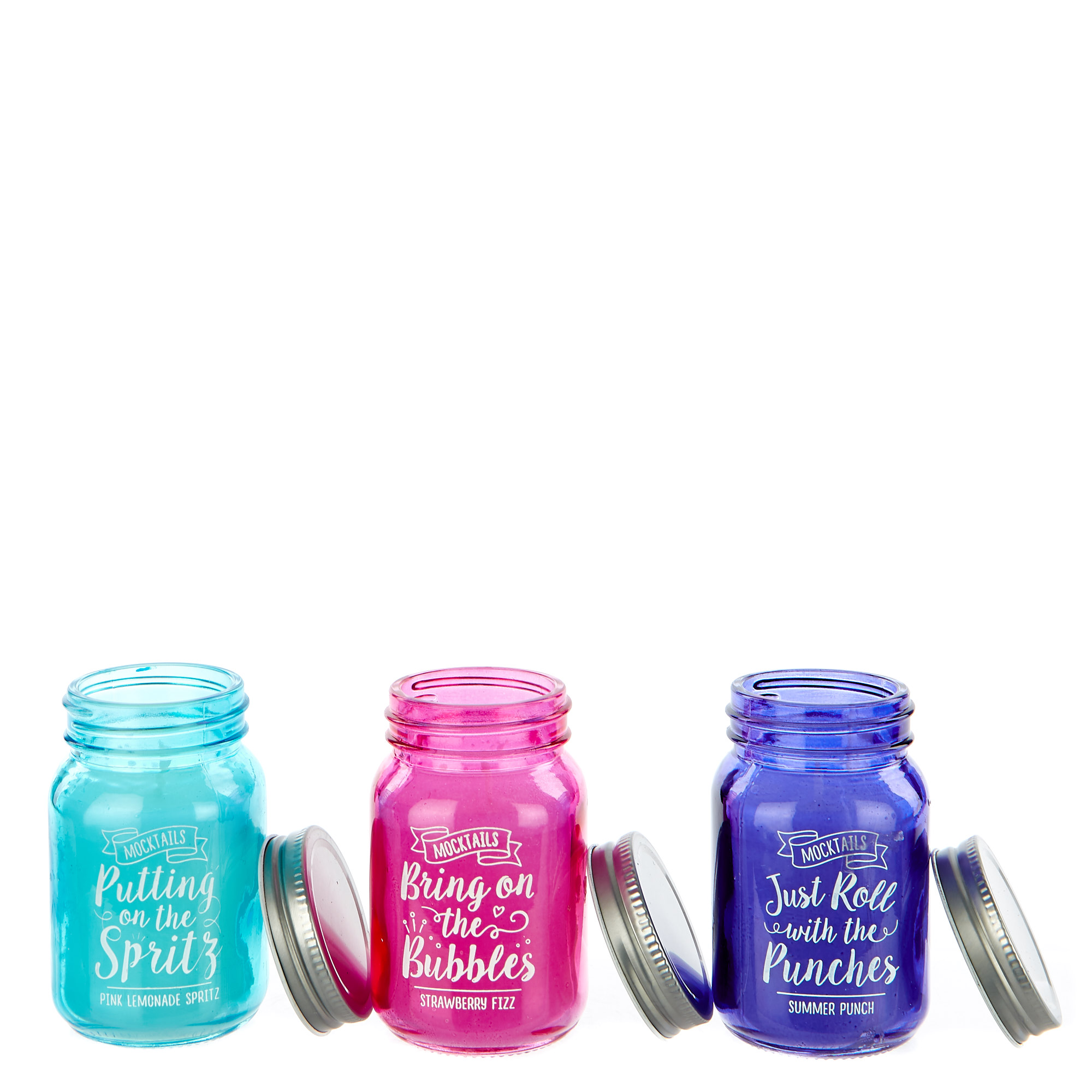 Mini Mocktails Scented Candles - Set of 3