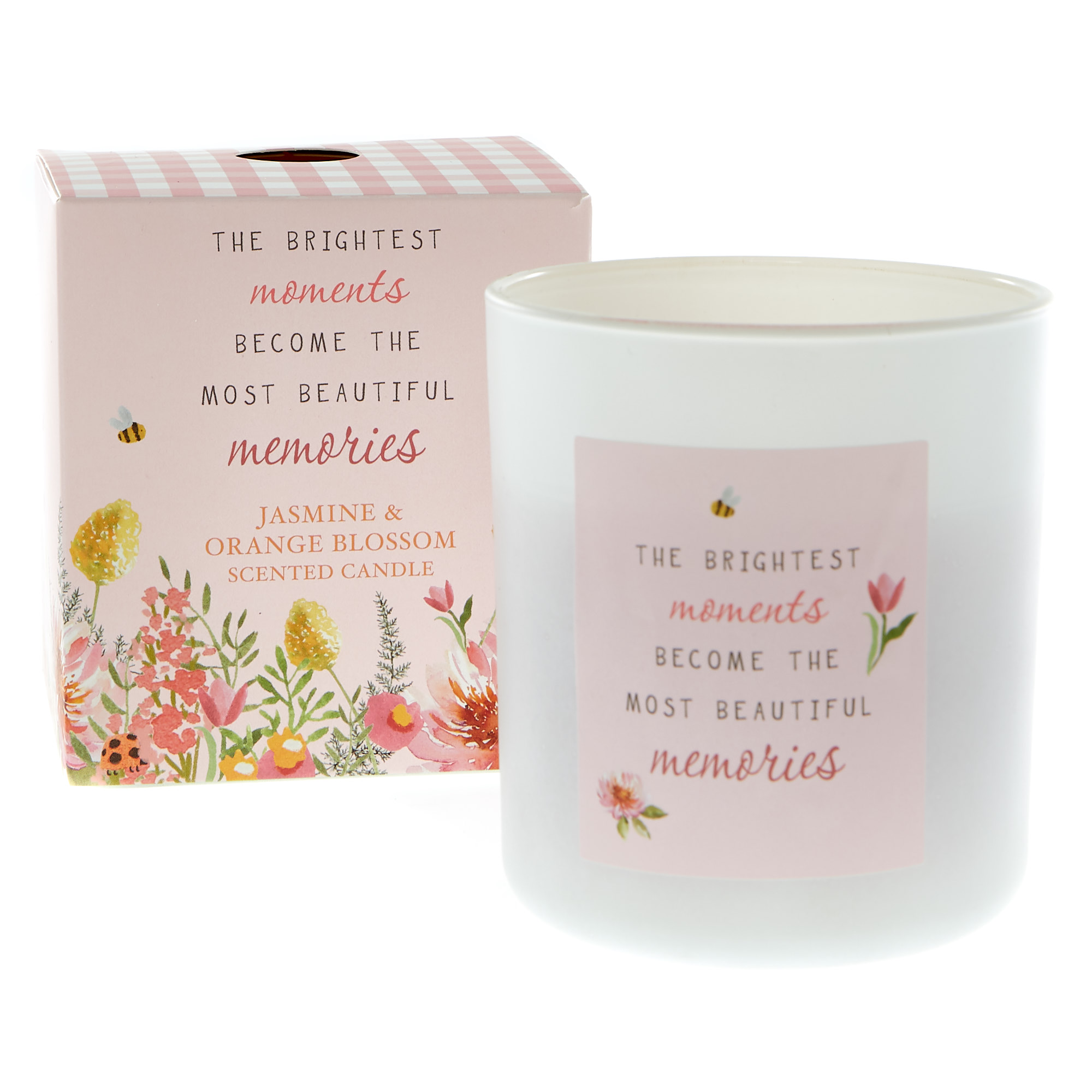 Buy The Brightest Moments... Jasmine & Orange Blossom Scented Candle