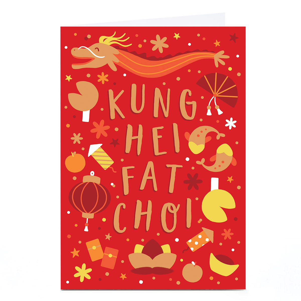 Personalised Chinese New Year Card - Kung Hei Fat Choi