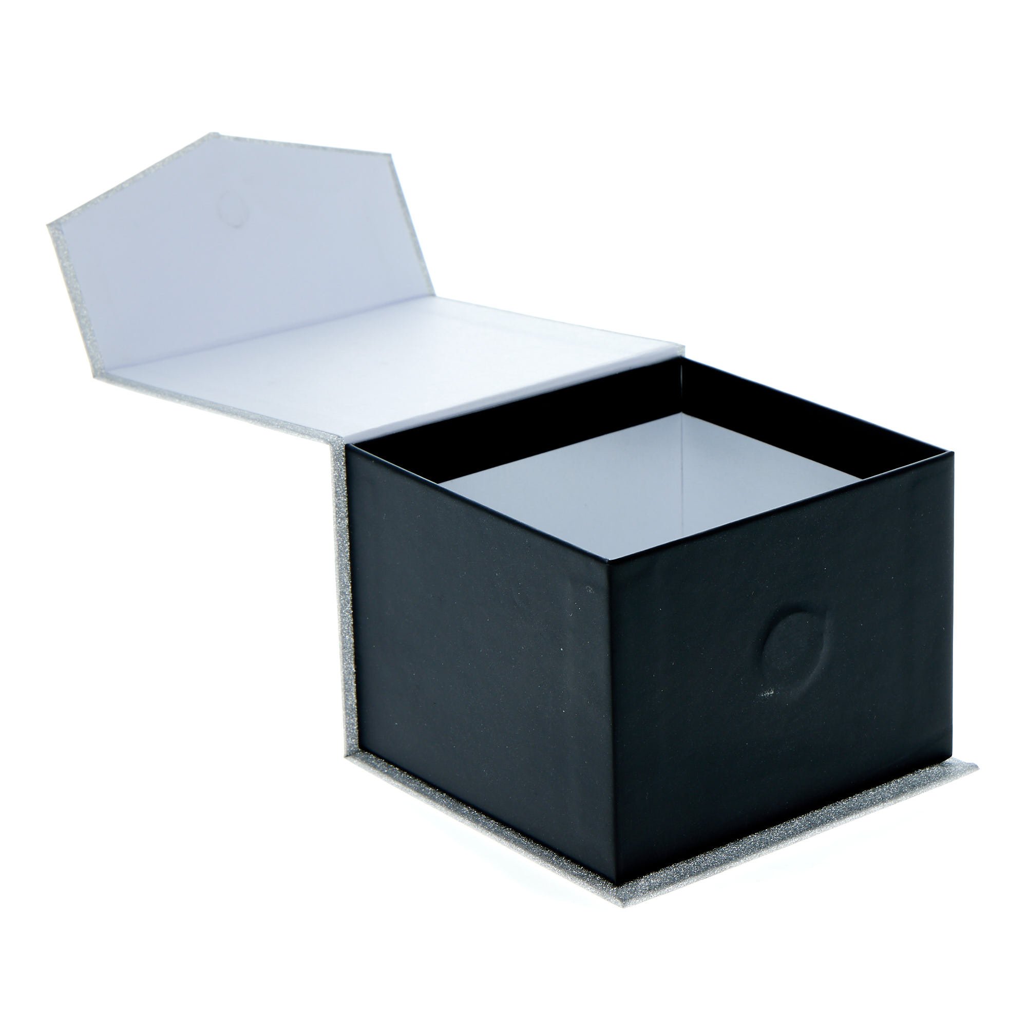 Black & Silver Jewellery Gift Boxes - Set Of 2
