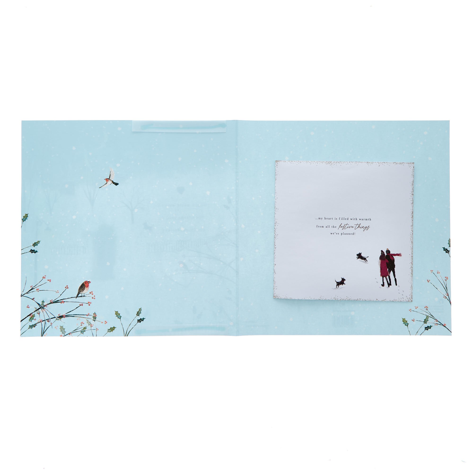 For My Husband With Love Premium Boxed Christmas Card