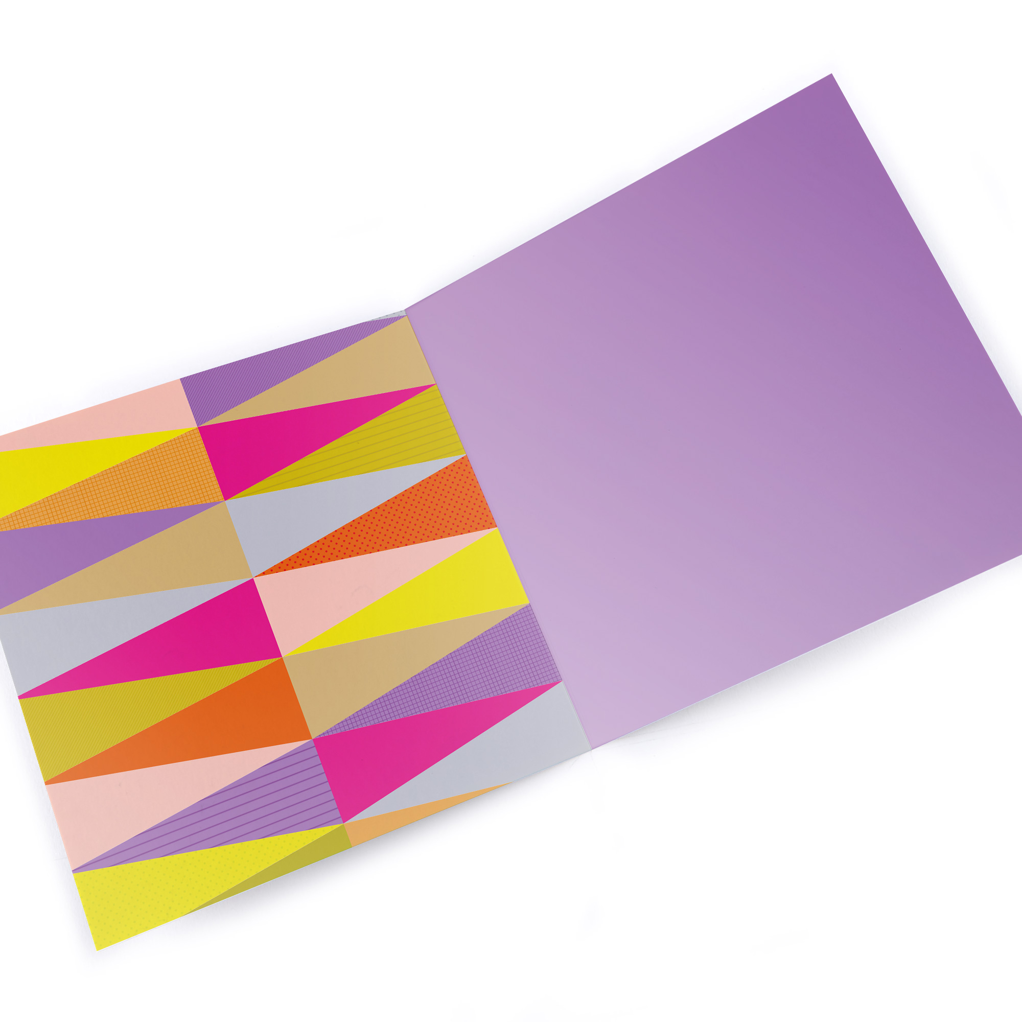 Personalised Any Age Birthday Card - Vibrant ZigZags Mum