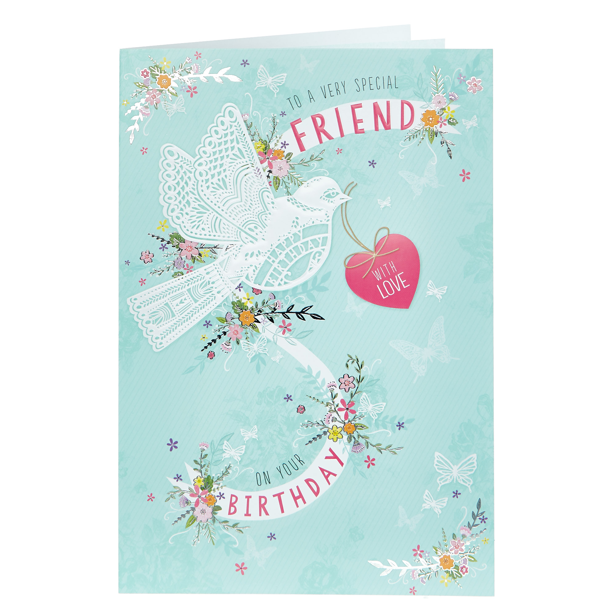 Birthday Card - Special Friend With Love
