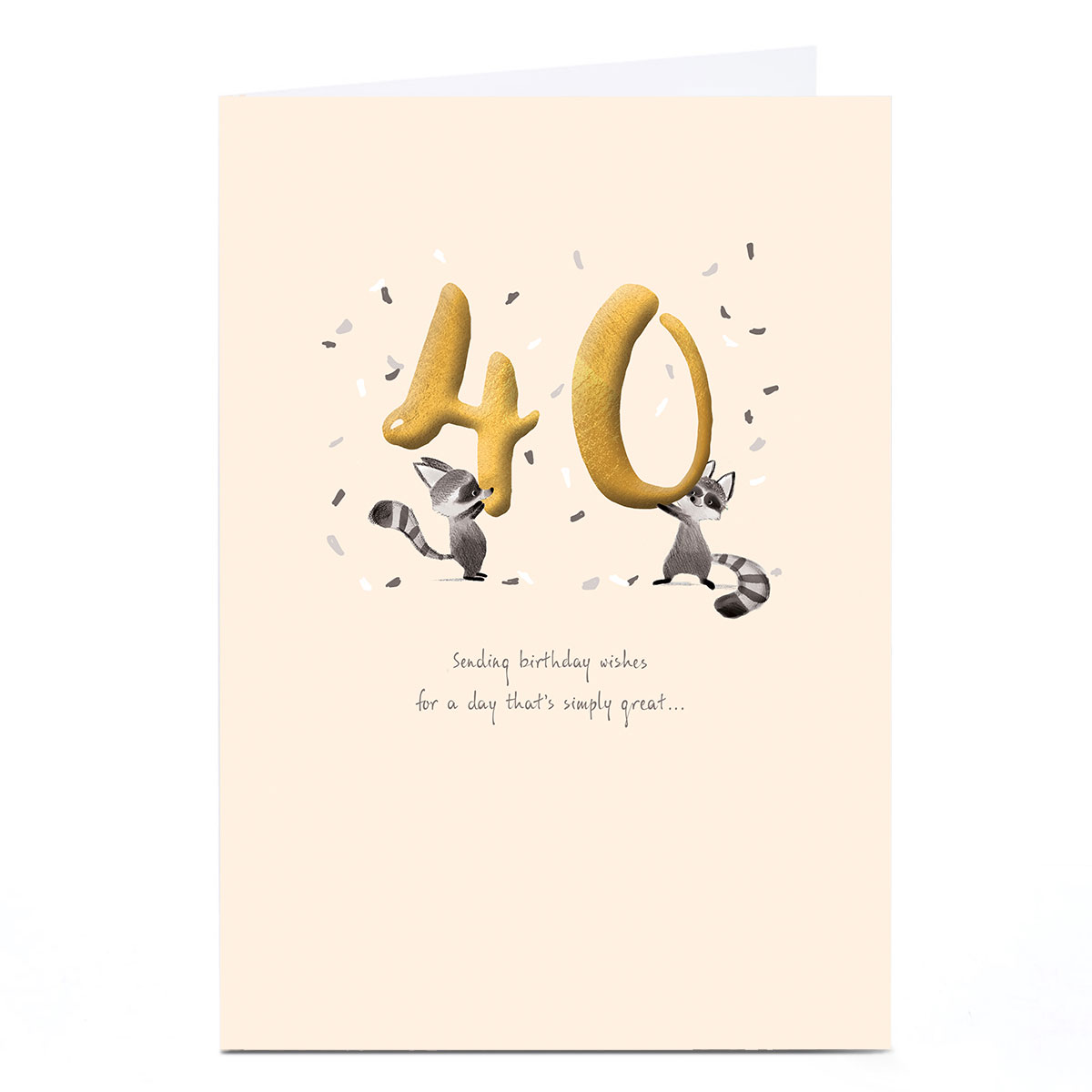 40th Birthday Card - So Much To Celebrate