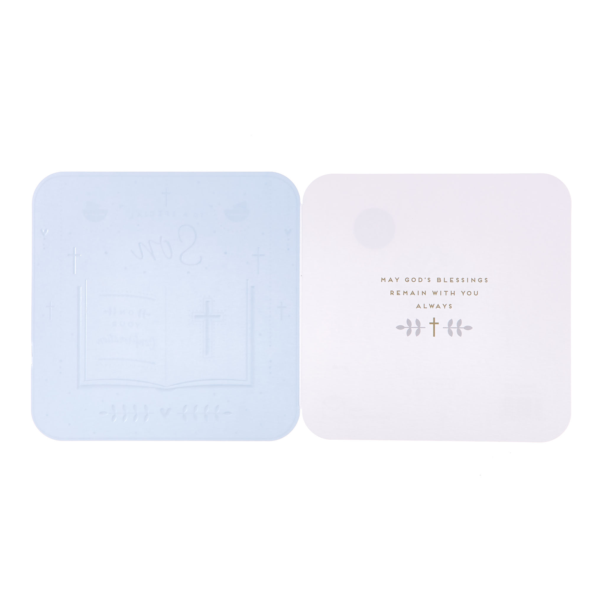 Confirmation Card - To A Special Son