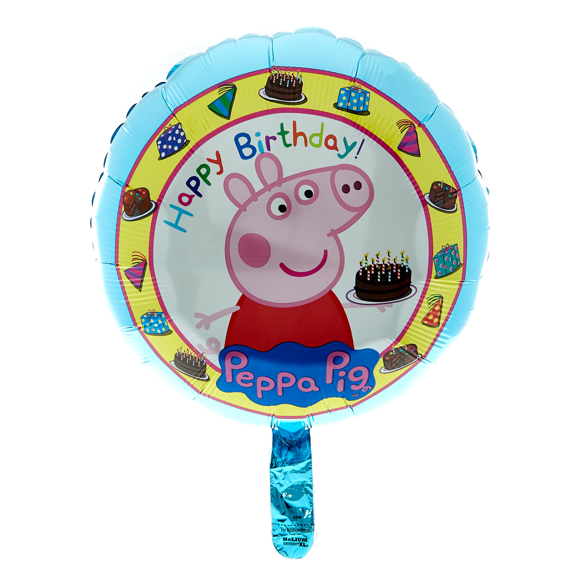 17-Inch Peppa Pig Happy Birthday Helium Balloon