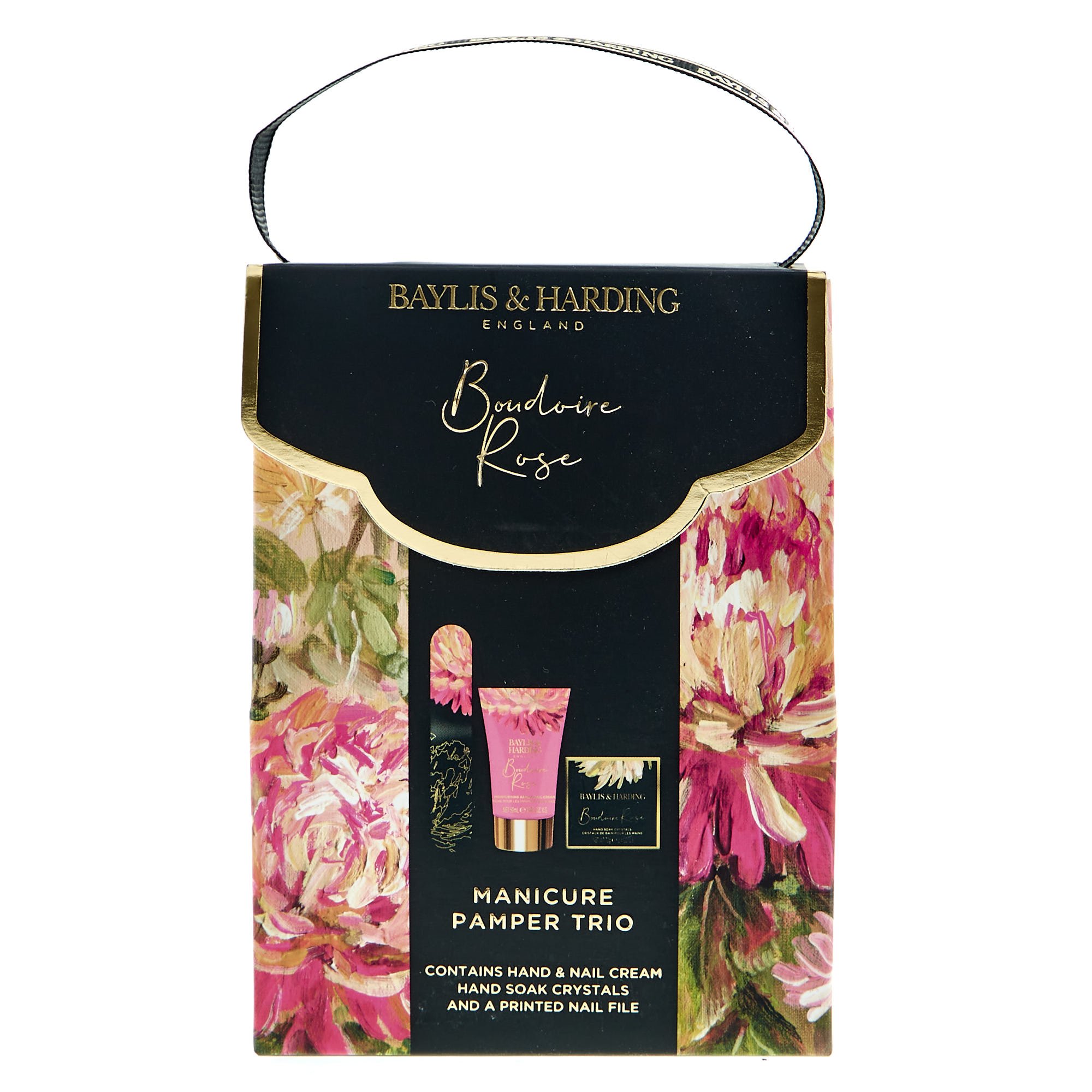 Baylis & Harding Boudoire Rose Manicure Set 