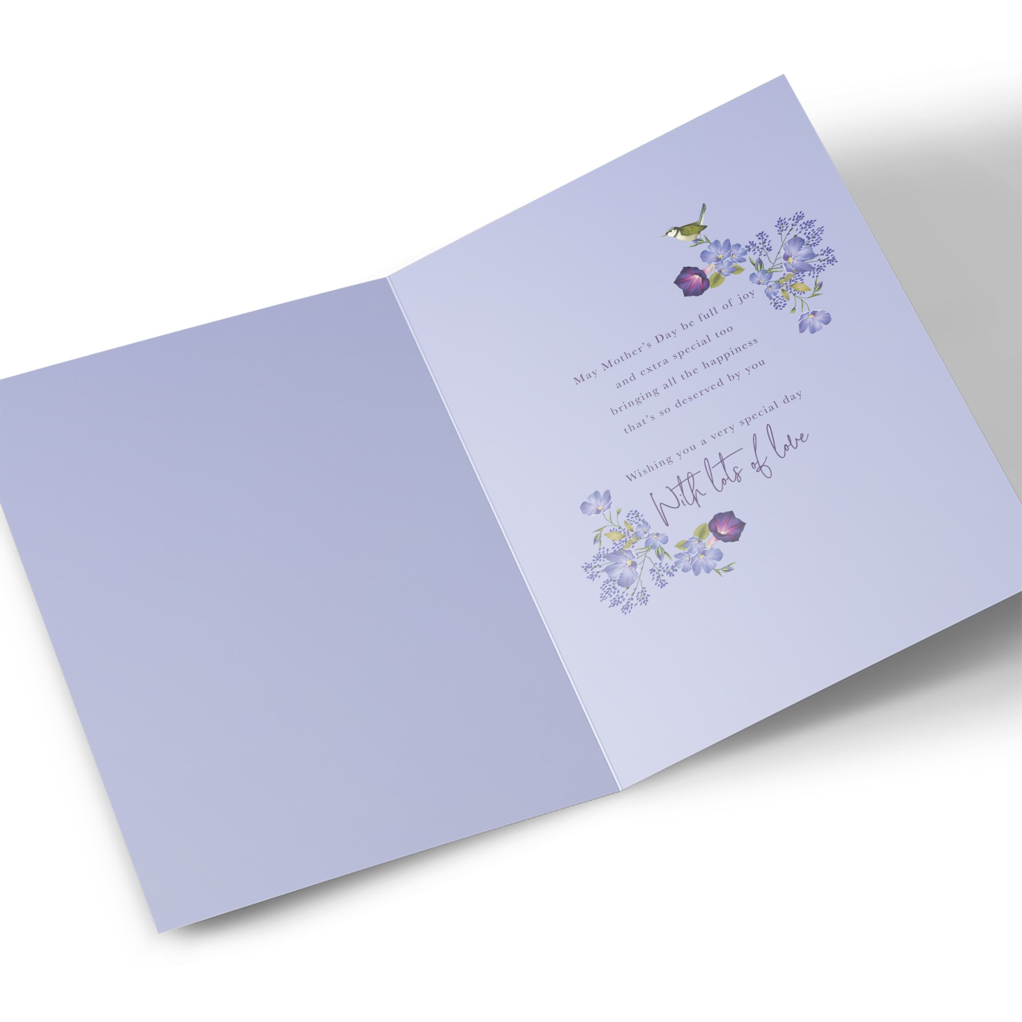 Mother's Day Card - With Love Mum On Mother's Day