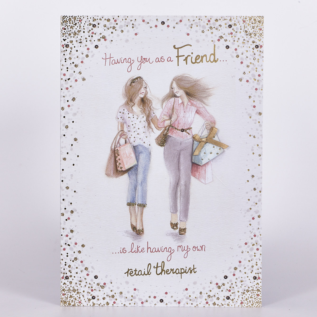 Signature Collection Birthday Card - Friend Shopping