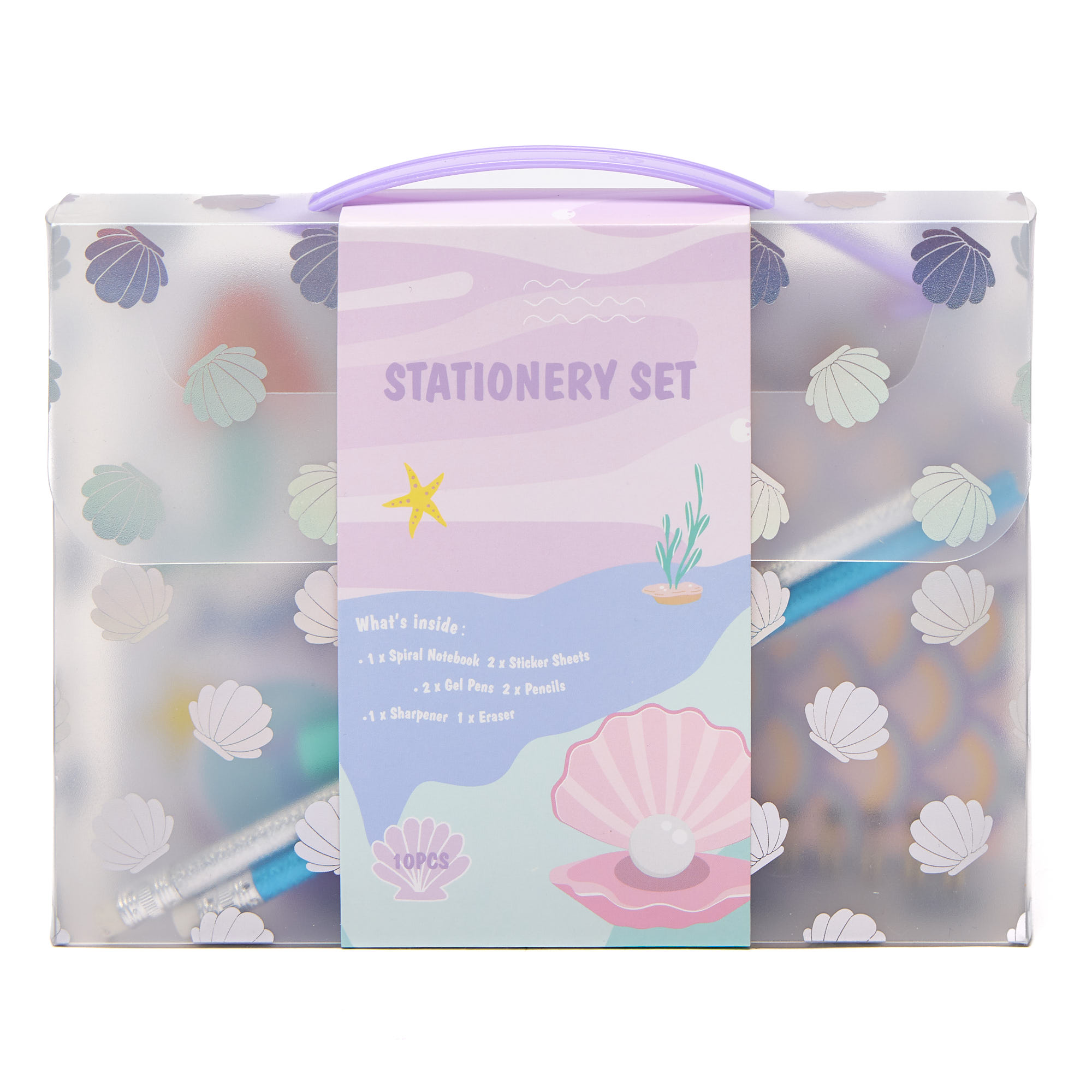 Shell Stationery Suitcase
