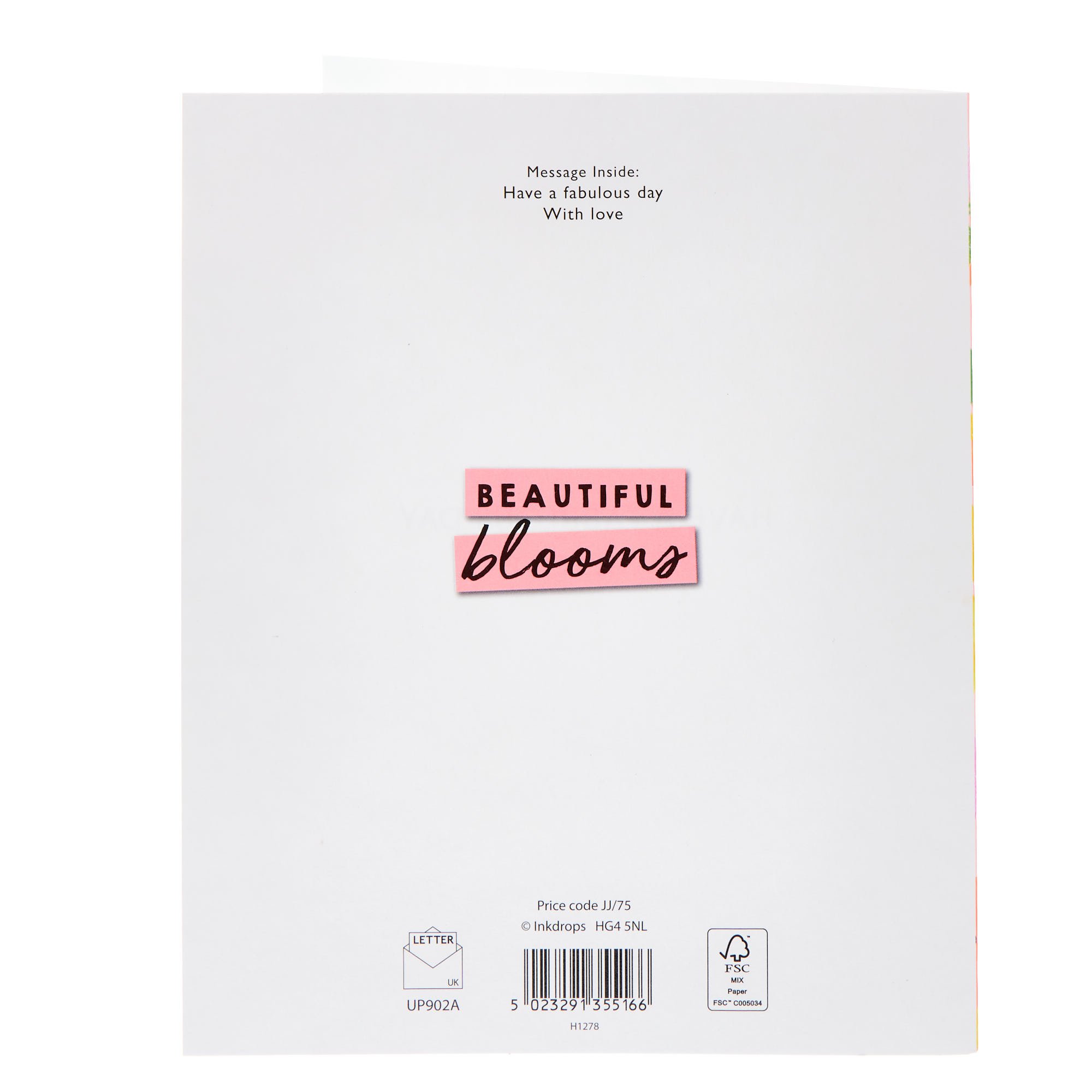 Beautiful Friend Floral Birthday Card