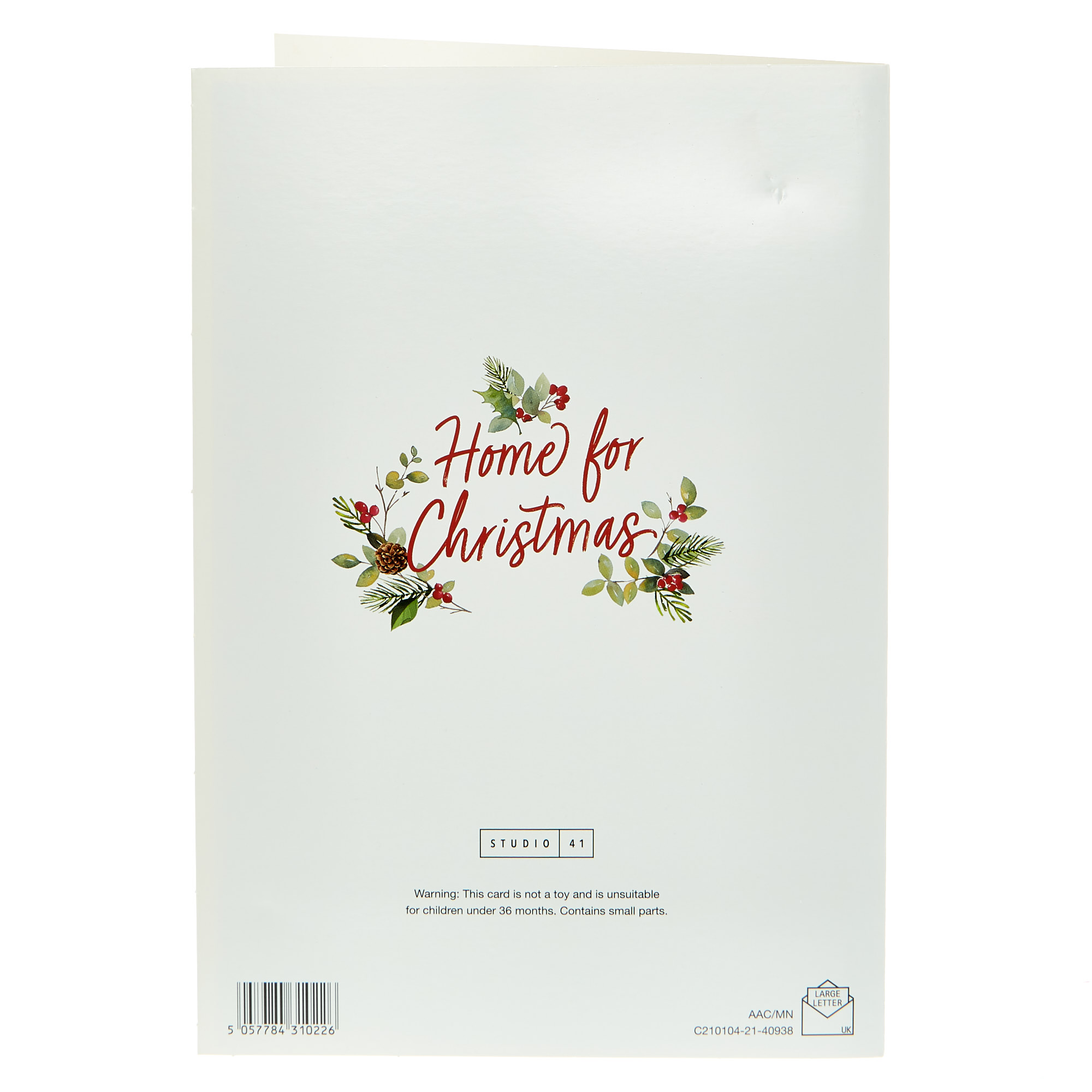 Christmas Card - Festive Wishes From Our House To Yours