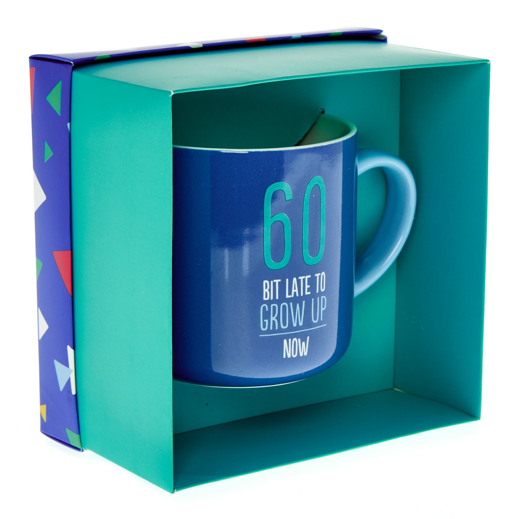 Bit Late to Grow Up 60th Birthday Mug
