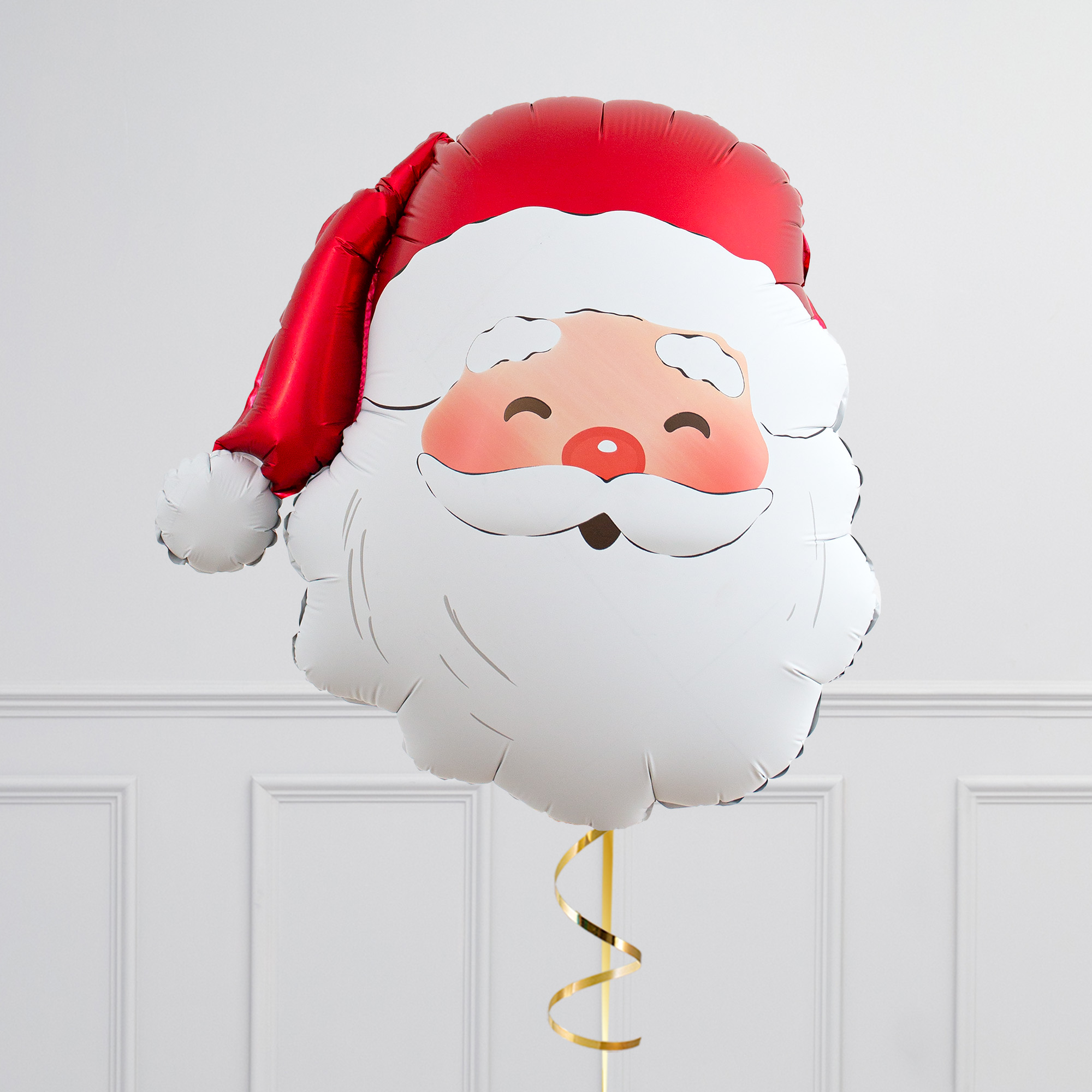 Father Christmas Foil Balloon Package - Delivered Inflated!