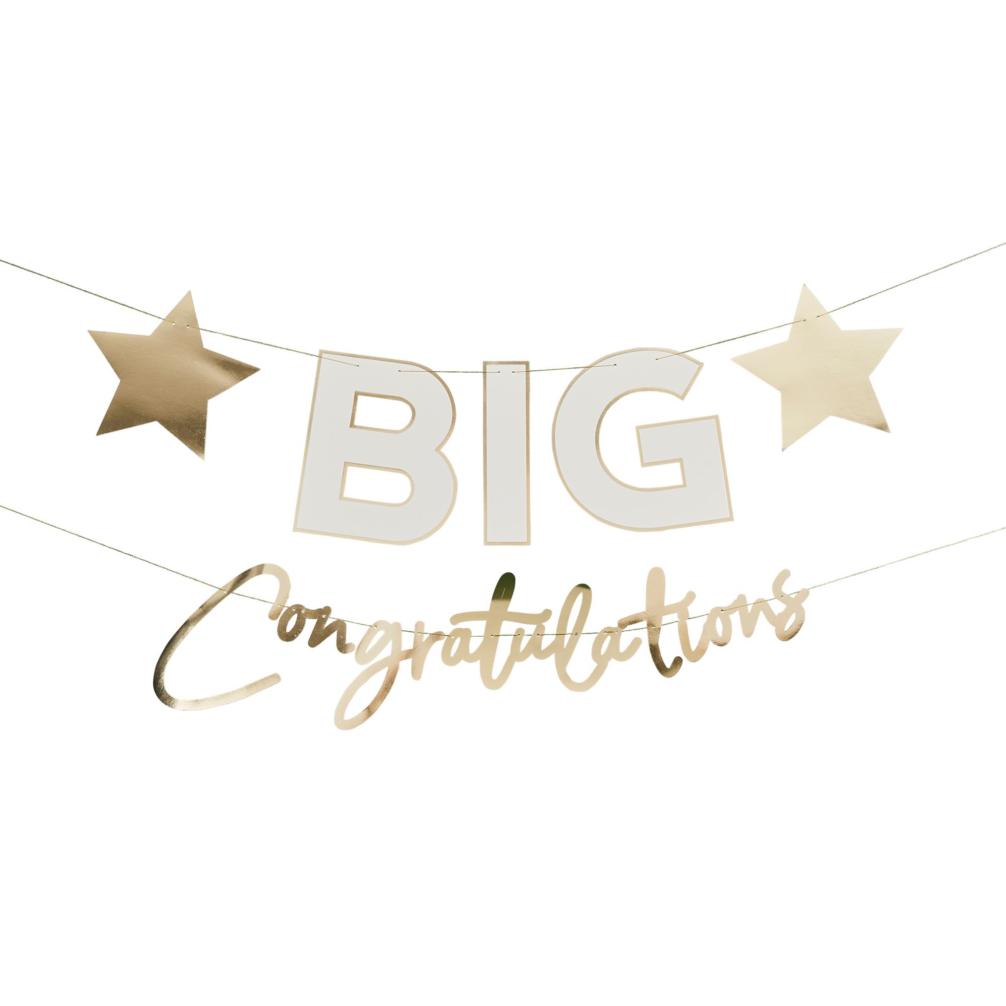 Big Congratulations Card Banner