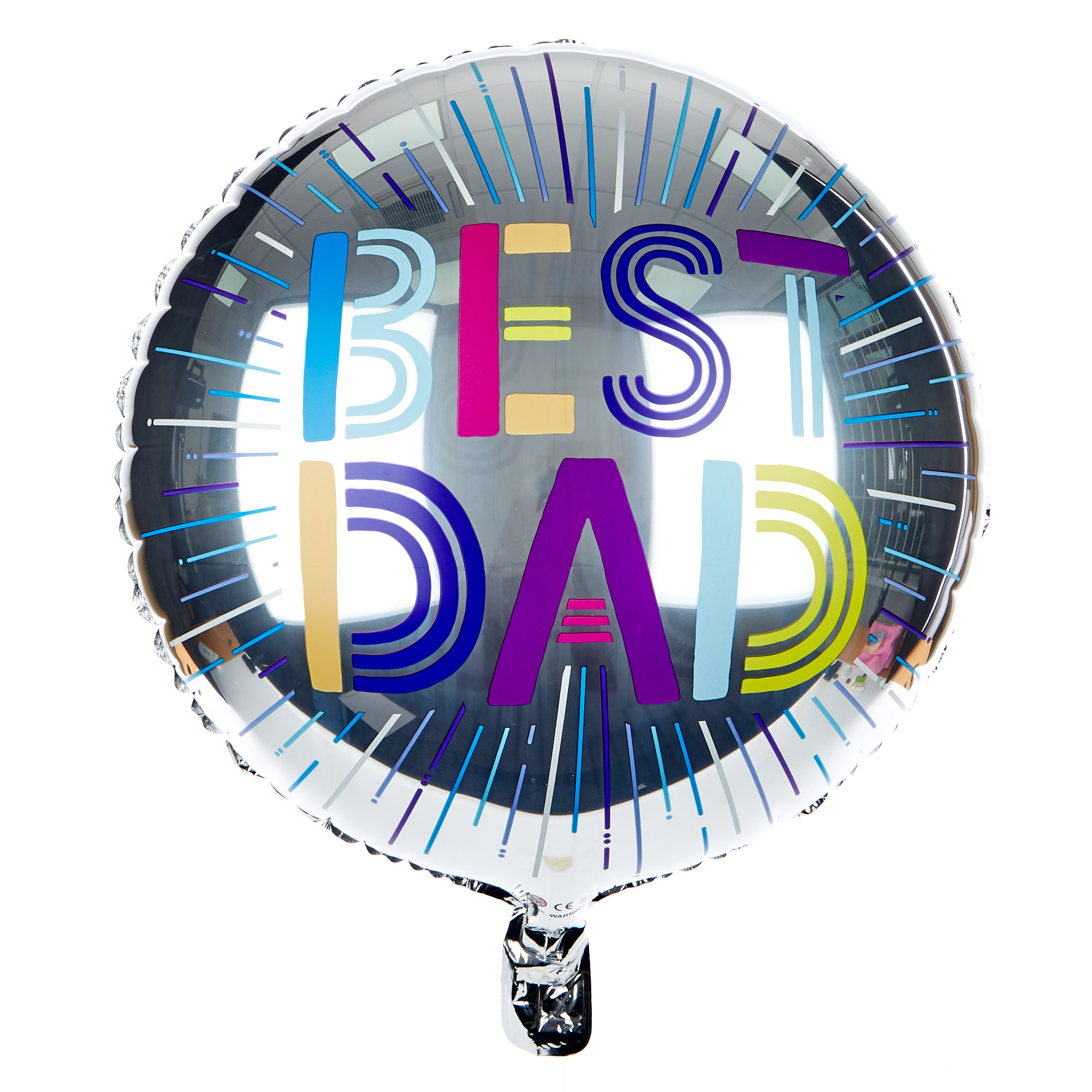 Best Dad 18-Inch Foil Helium Balloon 