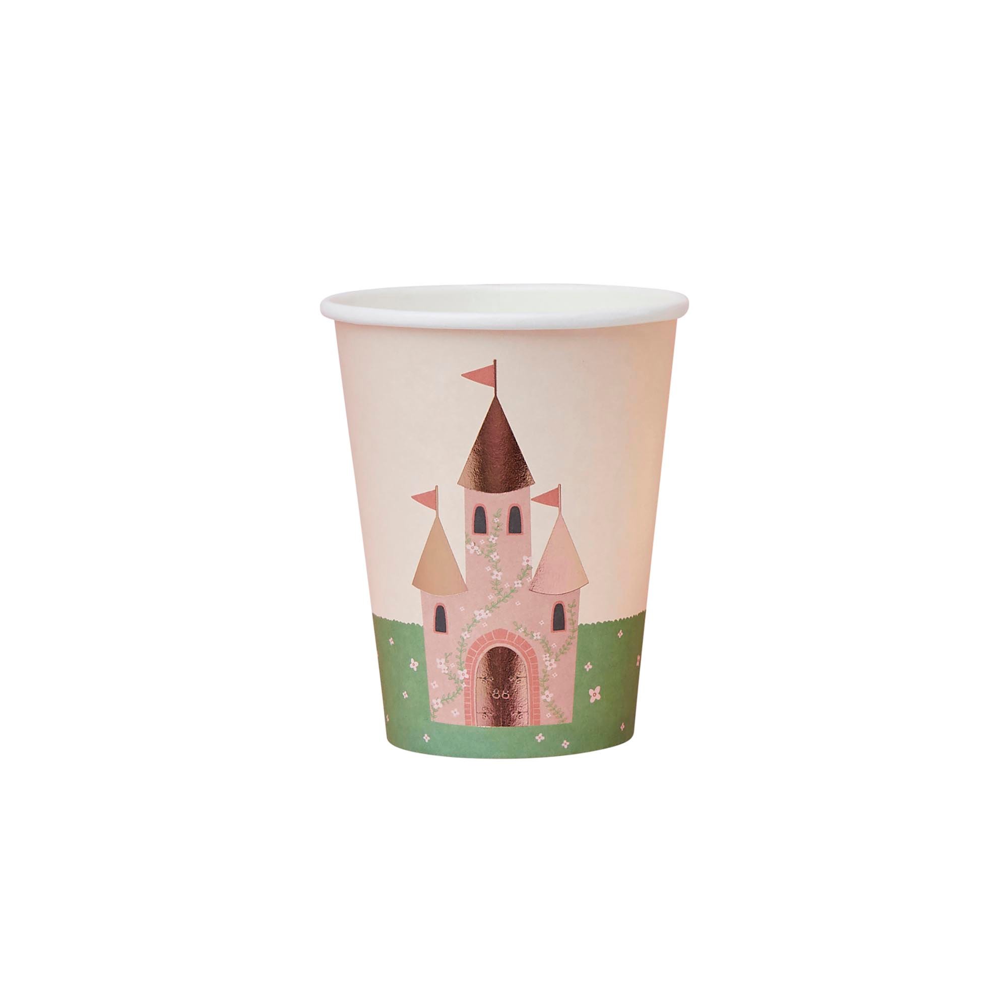 Castle Paper Cups - Pack of 8