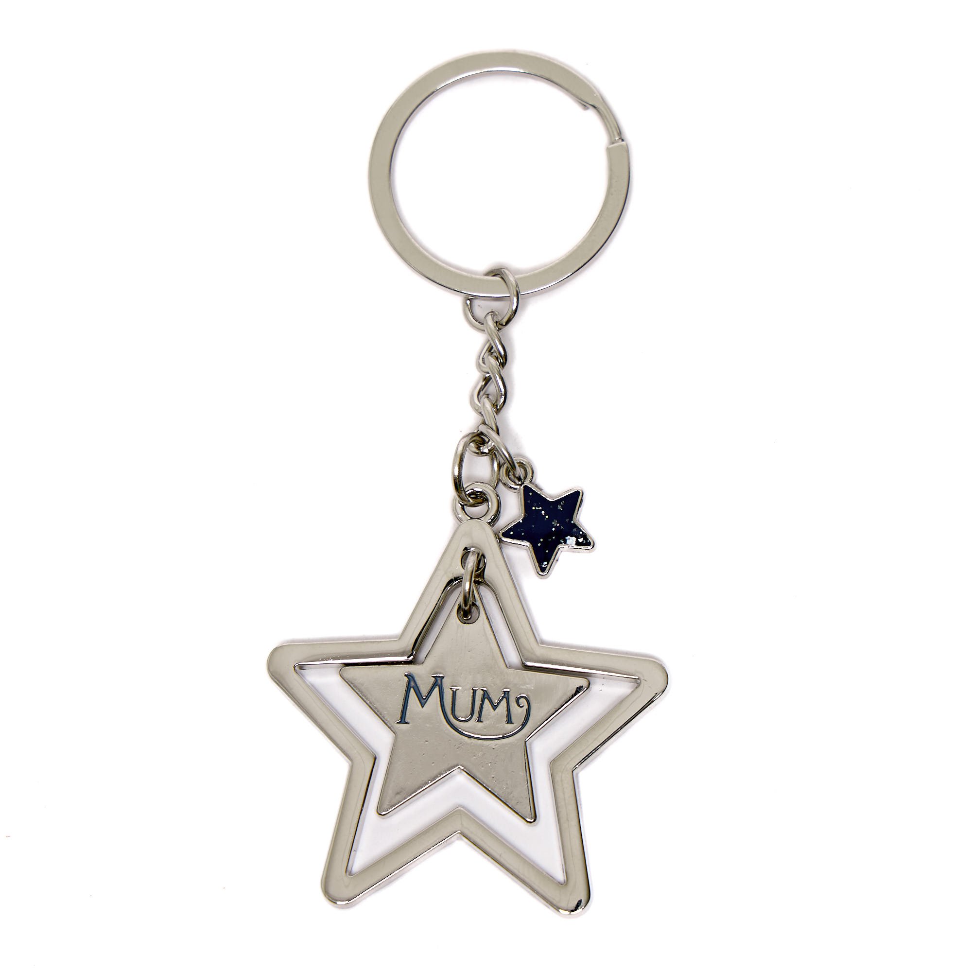 For A Wonderful Mum Star Keyring