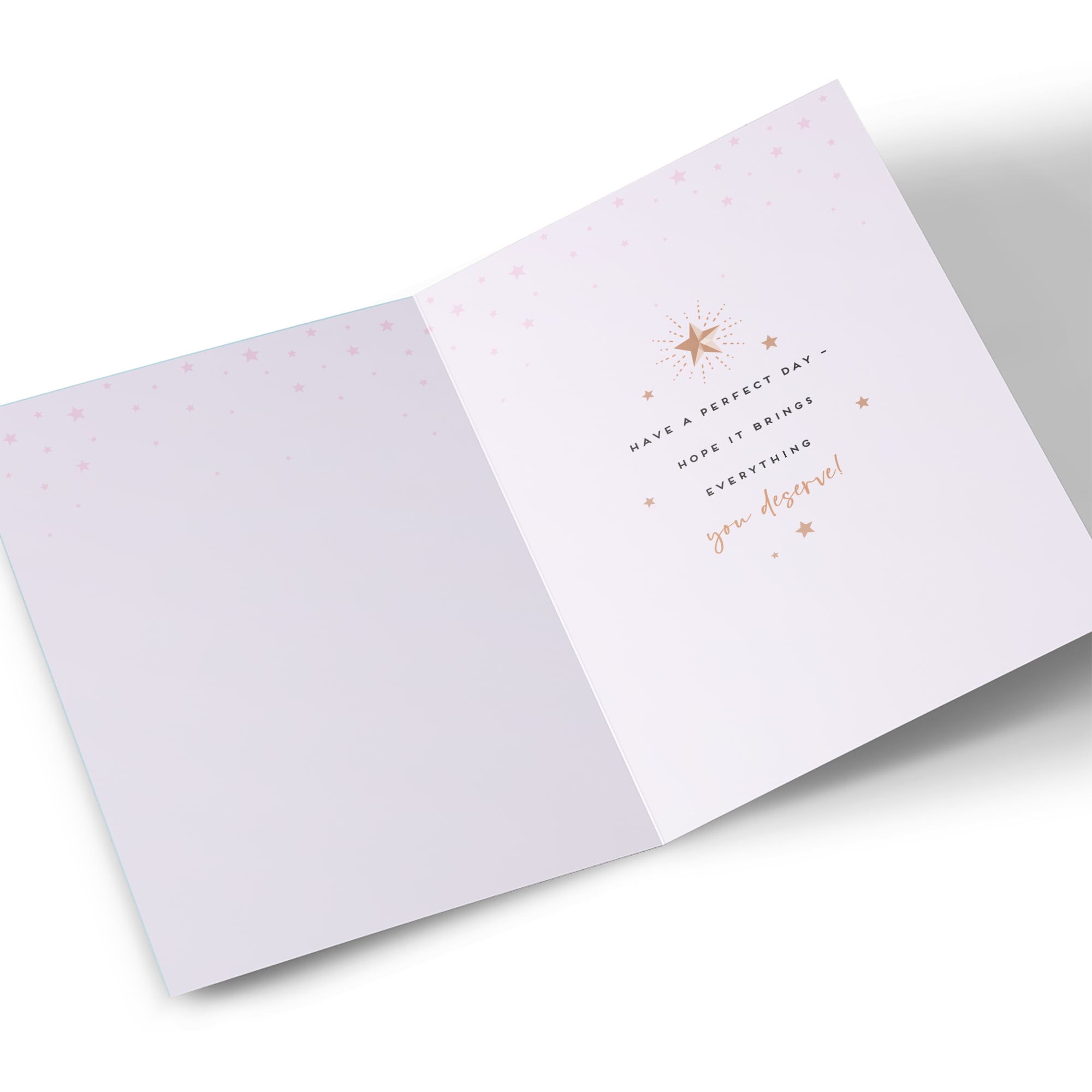 21st Birthday Card - Pink Stars and Gold Script, Sister