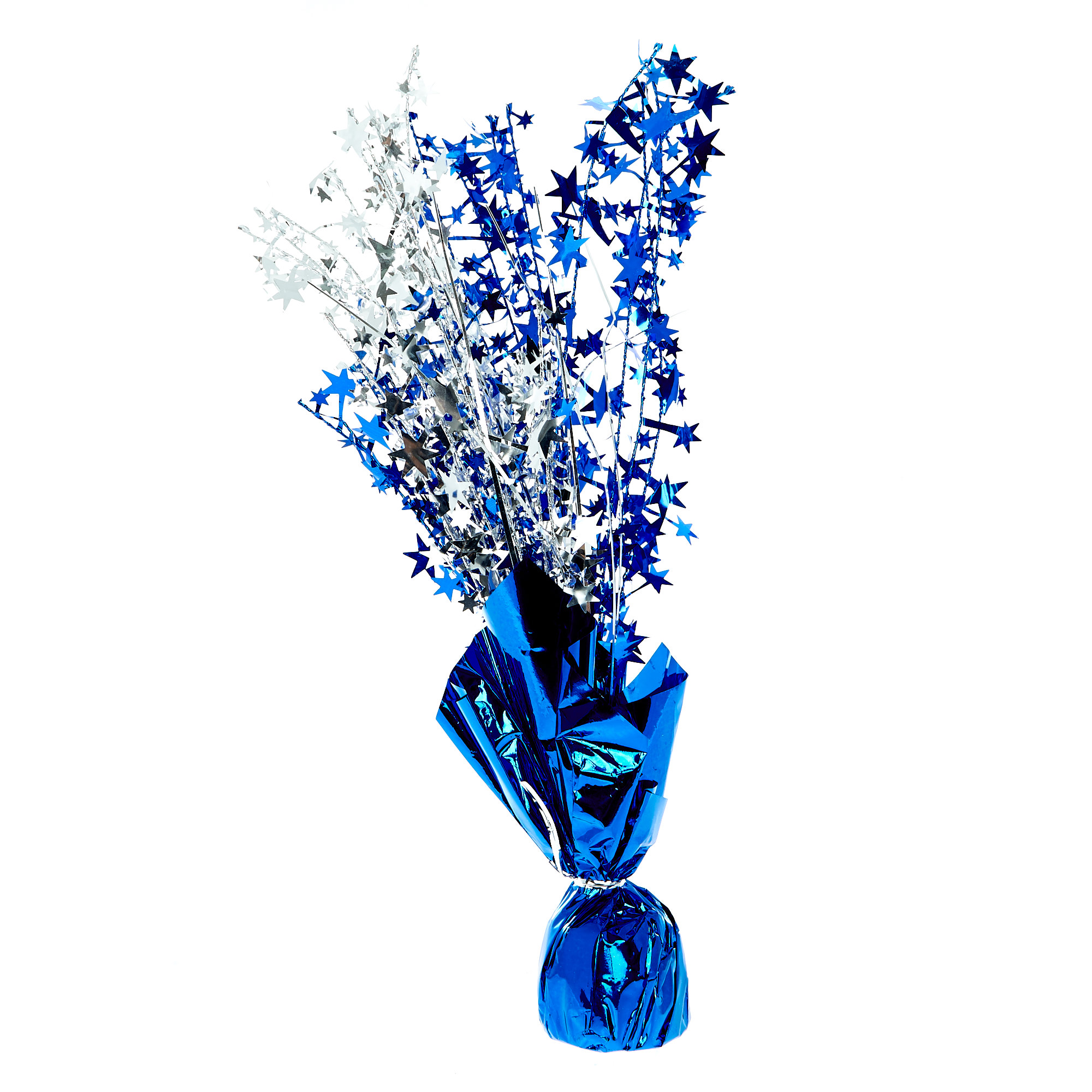 Royal Blue Foil Party Centerpiece 