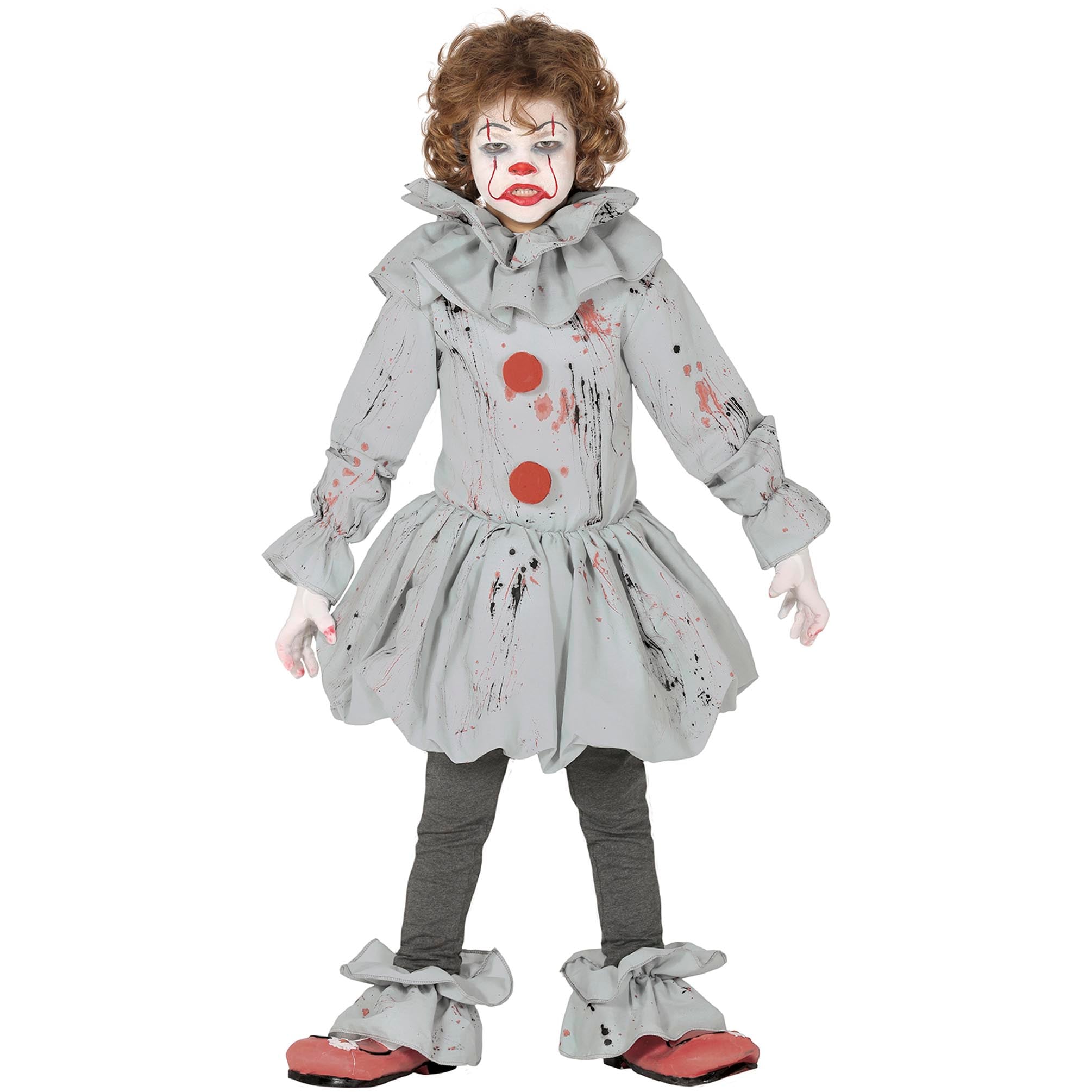 Crazy Clown Children's Fancy Dress Costume 