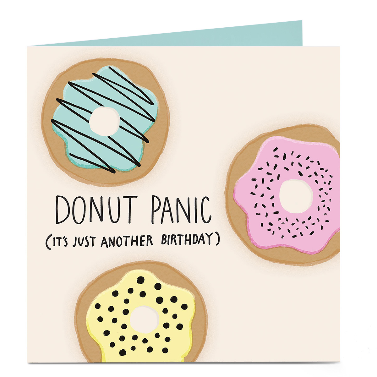 Personalised Bright Ideas Card - Donut Panic
