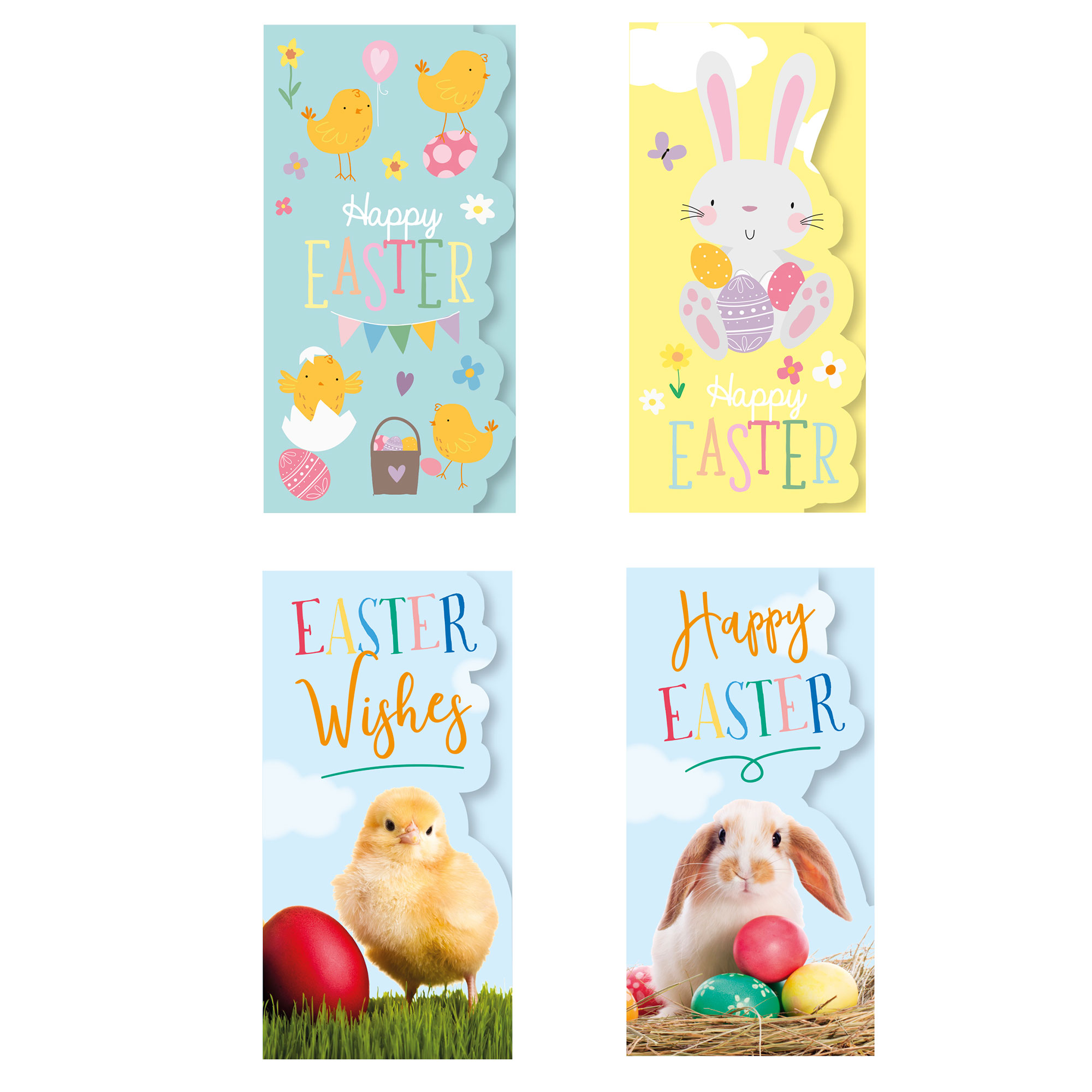 Kids Easter Money Wallets - Pack of 4