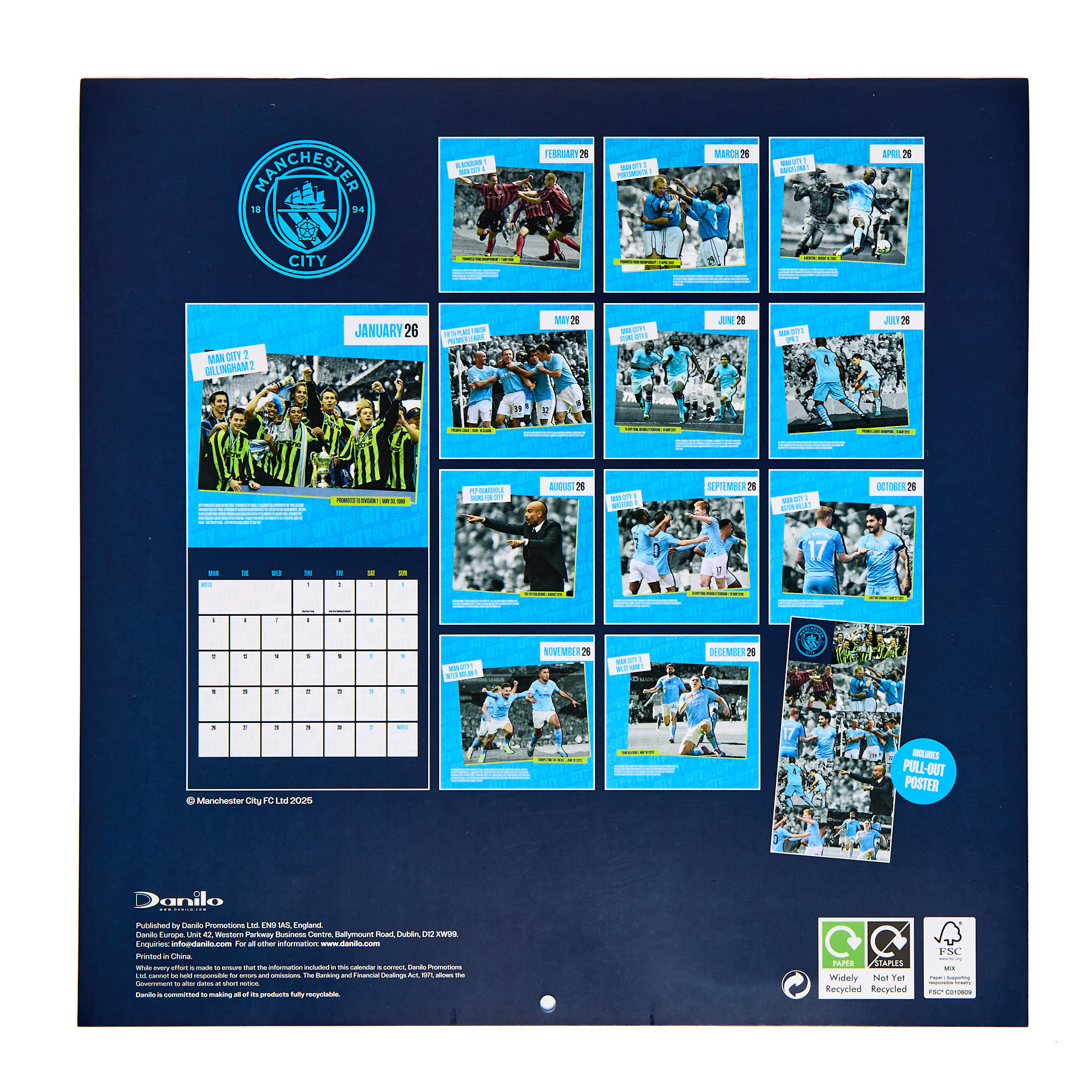 Manchester City Limited Edition Collectors Gift Set