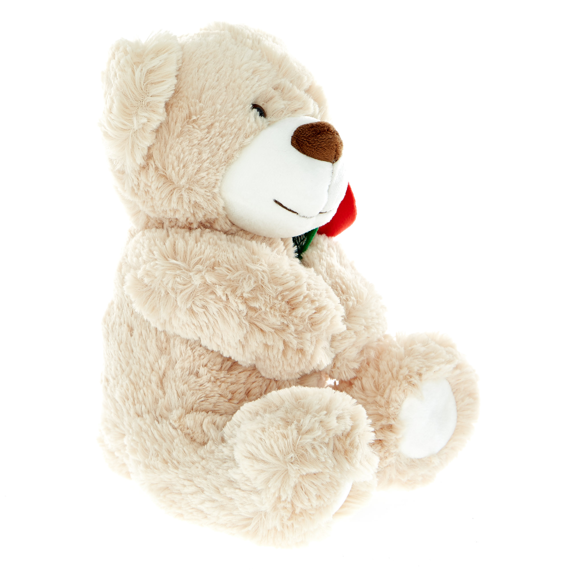 Soft Toy Bear With Rose